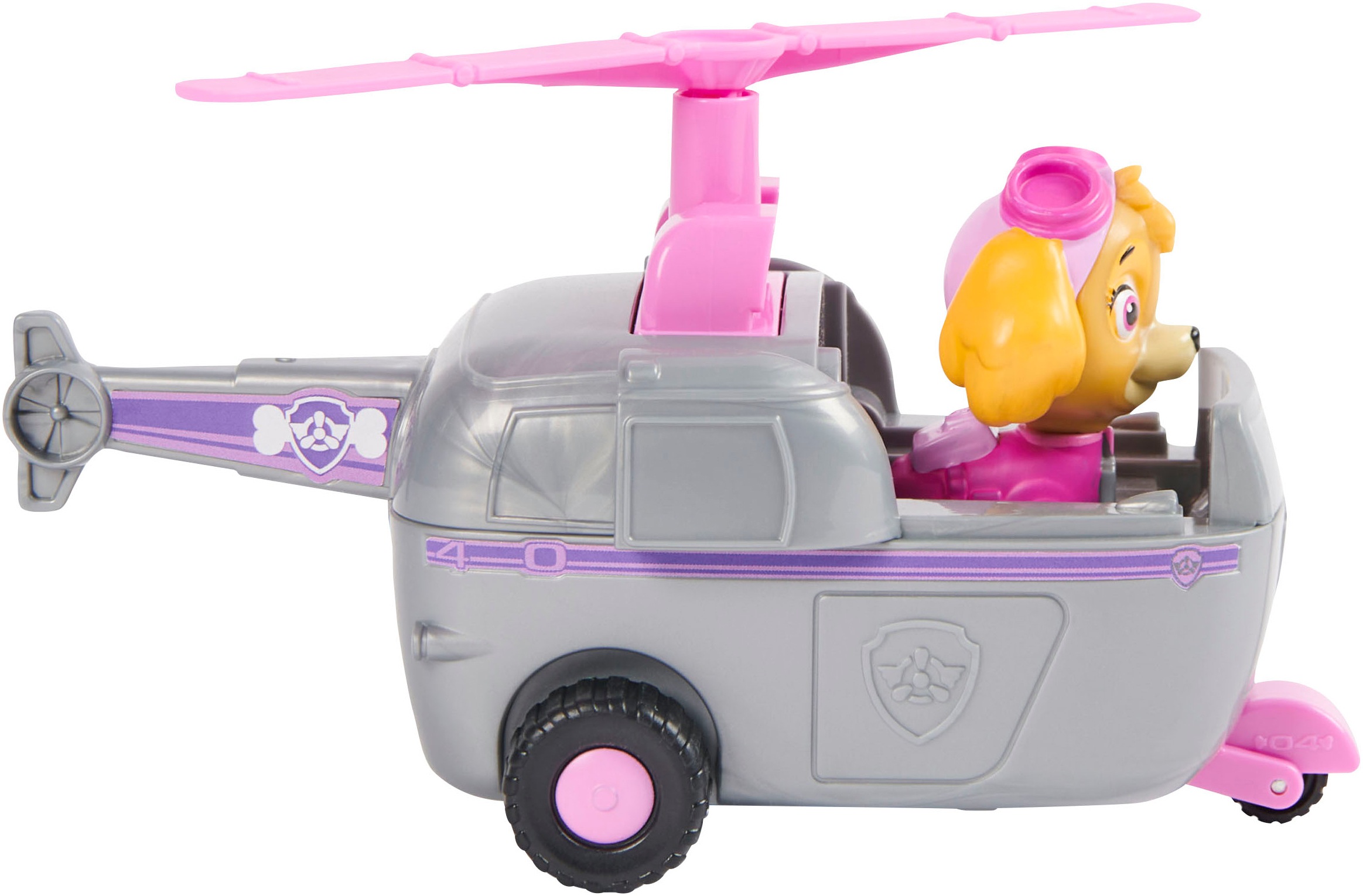 Spin Master Spielzeug-Auto »Paw Patrol - Sust. Basic Vehicle Skye«, zum Teil aus recycelten Material