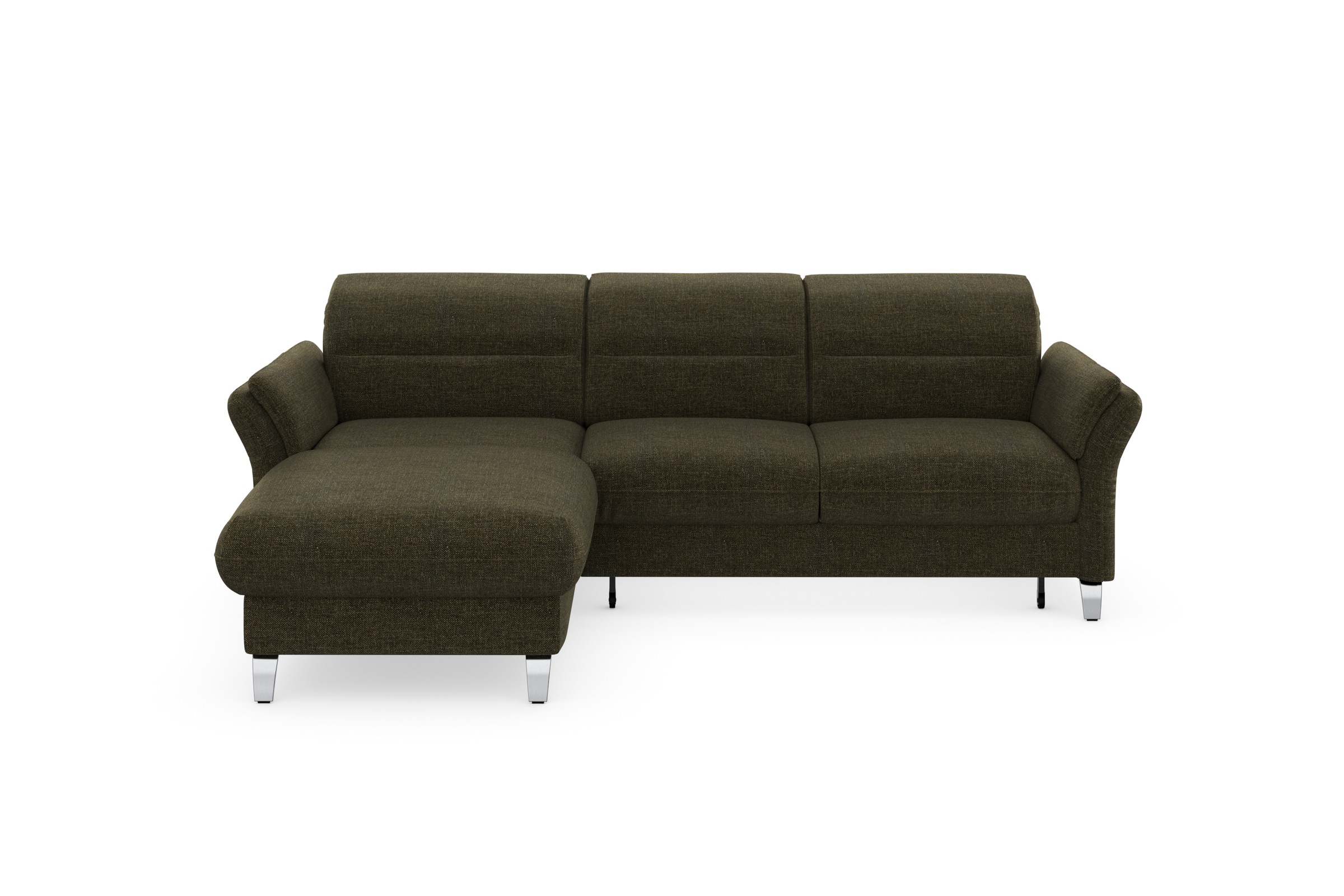 sit&more Ecksofa »Grenoble L-Form mit Federkern«, wahlweise mit Bettfunktio günstig online kaufen