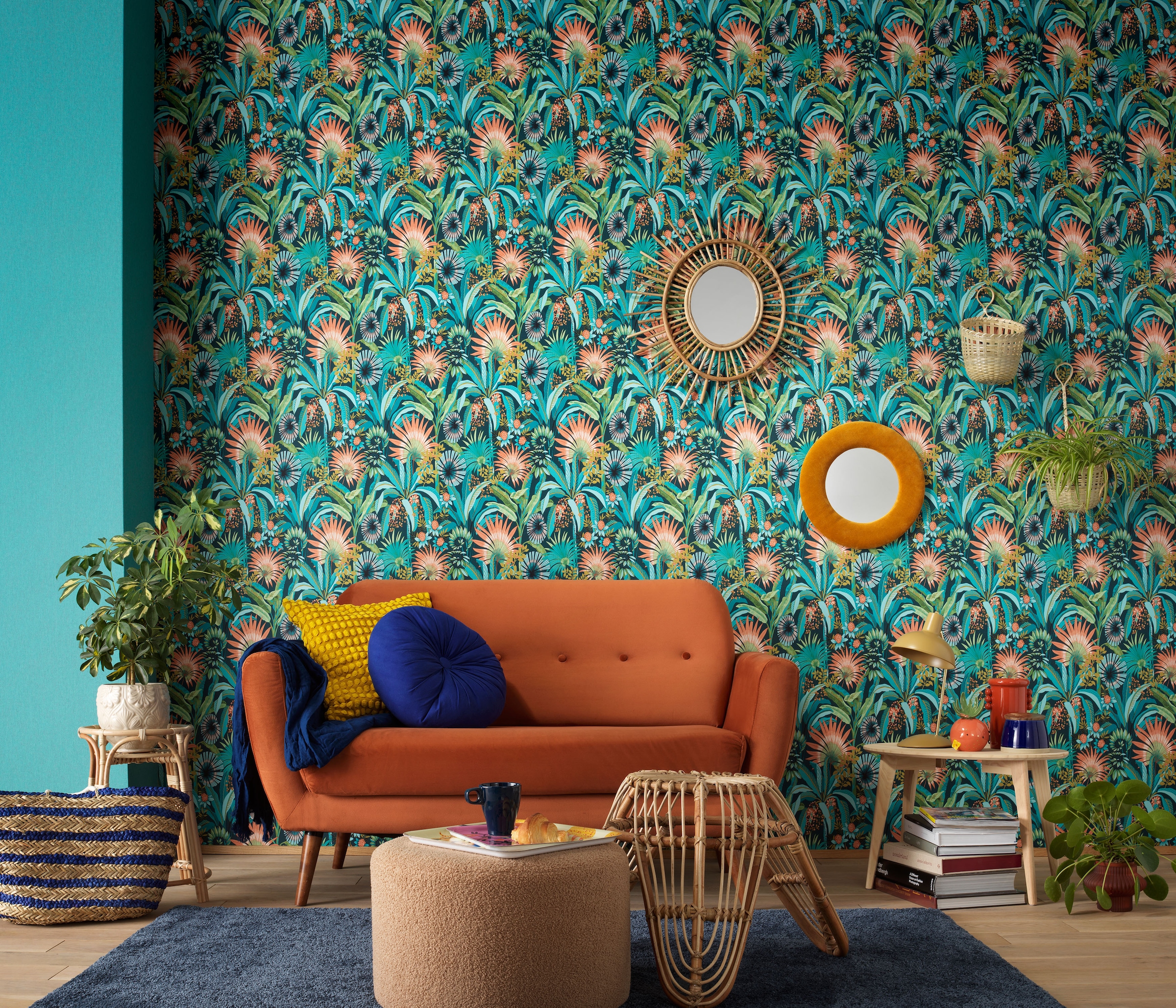 Erismann Vliestapete »Vliestapete Flower Power« geprägt Phthalate frei