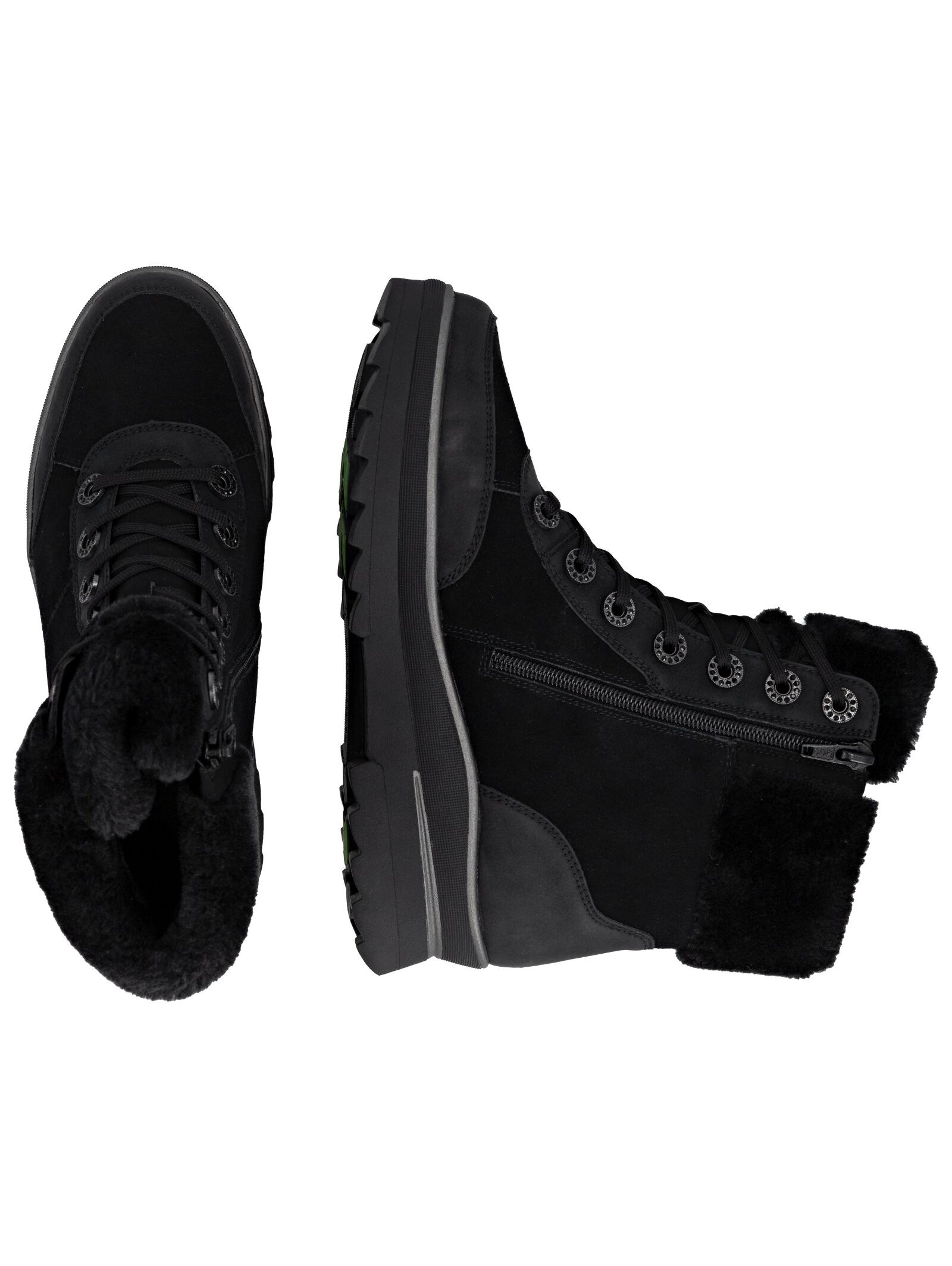 Remonte Schnürstiefelette »Remonte Stiefelette Veloursleder/Textil«