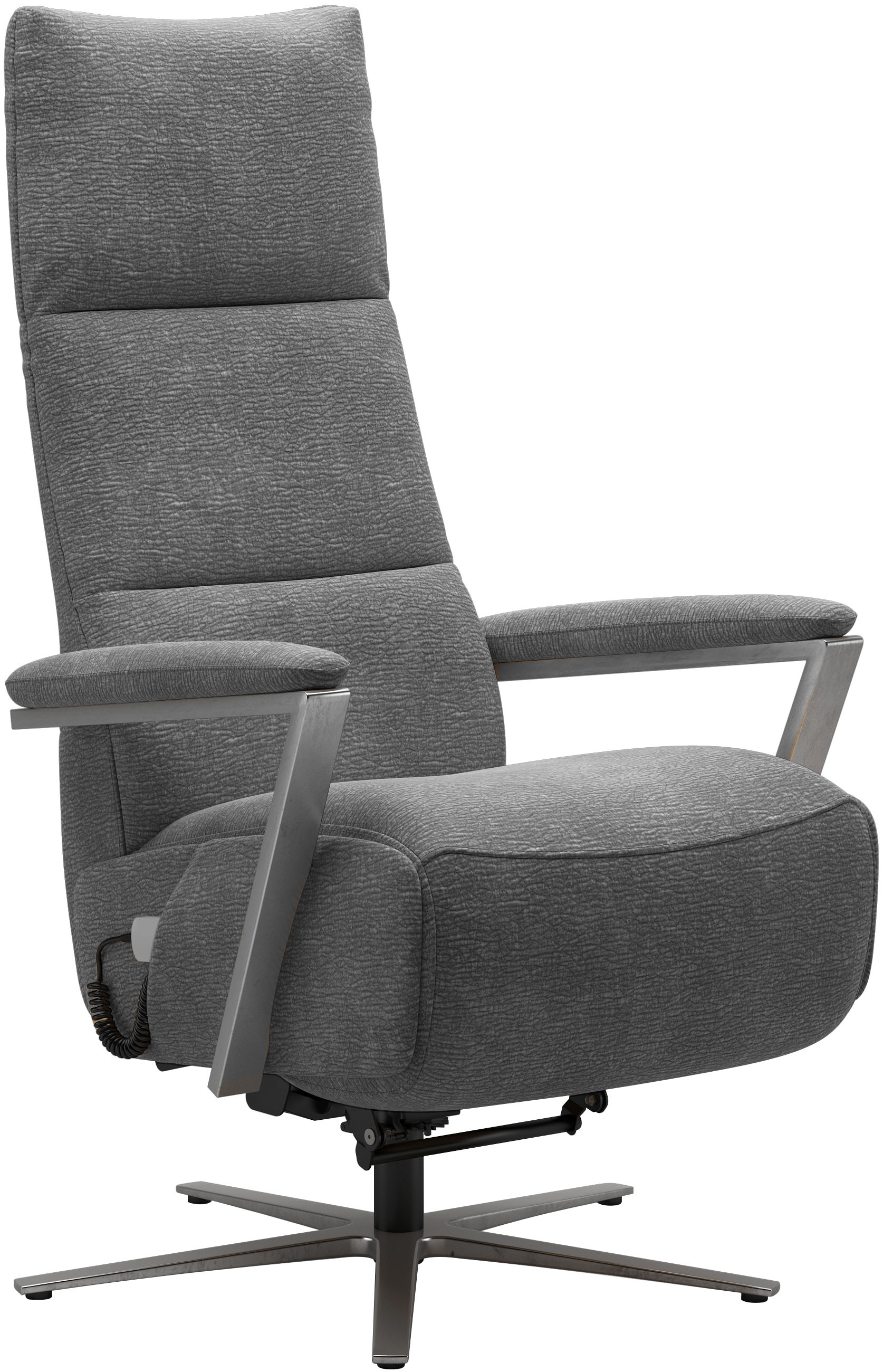 sit&more TV-Sessel »Vario Comfort, inkl. Kopfteilverstellung & 360° Drehfunktion«, mit Herz-Waage-Funktion & 3 Motoren, Höhe der Armlehnen 60cm