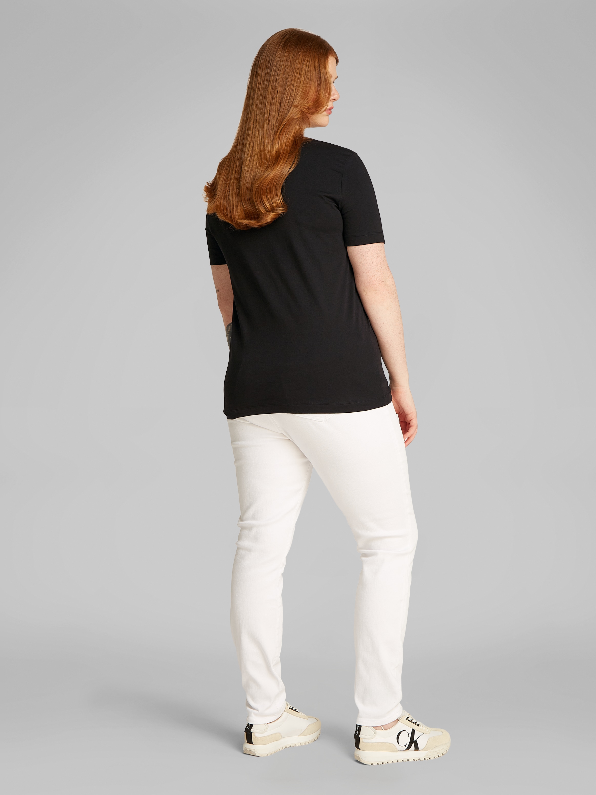 Calvin Klein Jeans Plus T-Shirt »PLUS SHADOW GRAPHIC REGULAR TEE«, in großen Größen