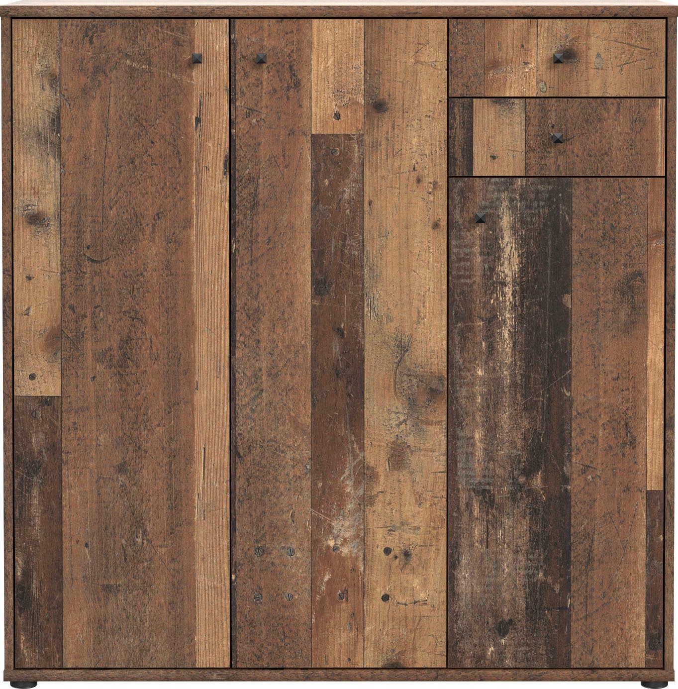 Kommode „Tempra“, Breite 108,8 cm, old wood Vintage B/H/T: 108,8 cm x 111,1 cm x 34,8 cm