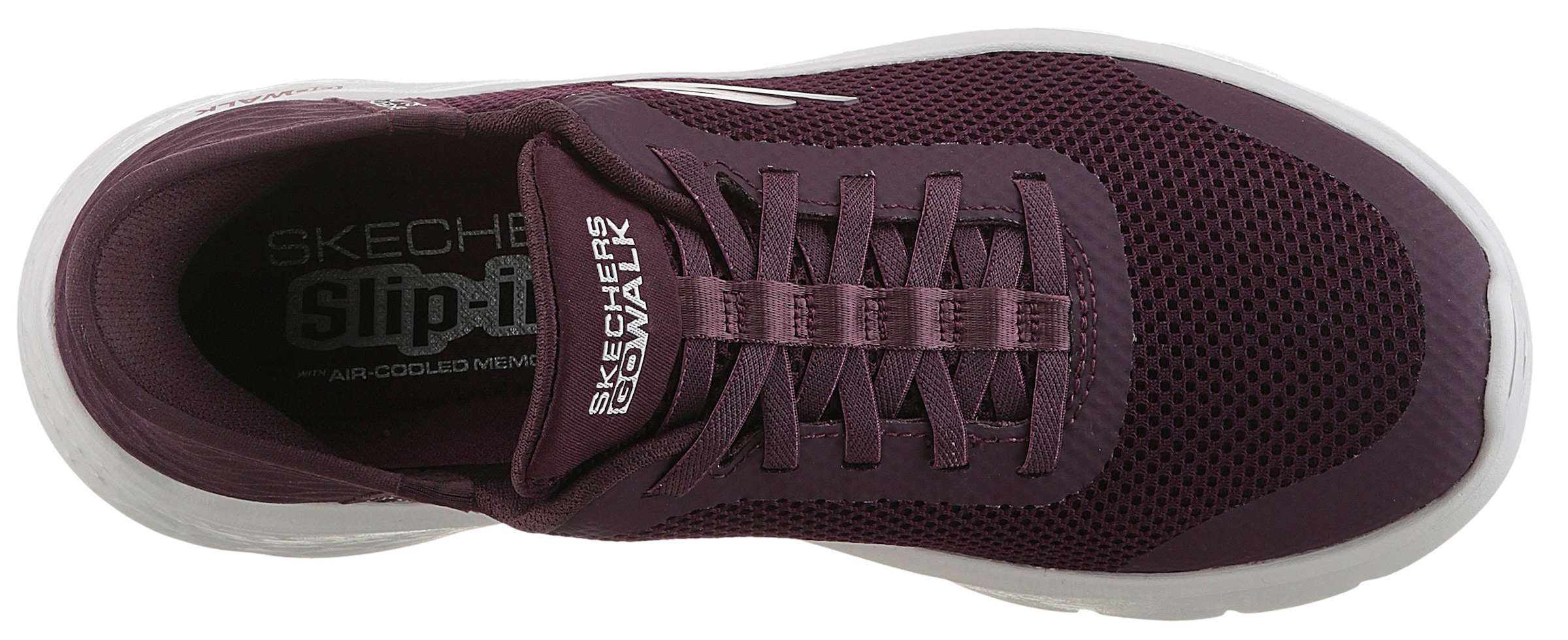 Skechers Slip-On Sneaker »GO WALK FLEX-GRAND ENTRY«, Slipper mit Slip-ins zum Schlupfen