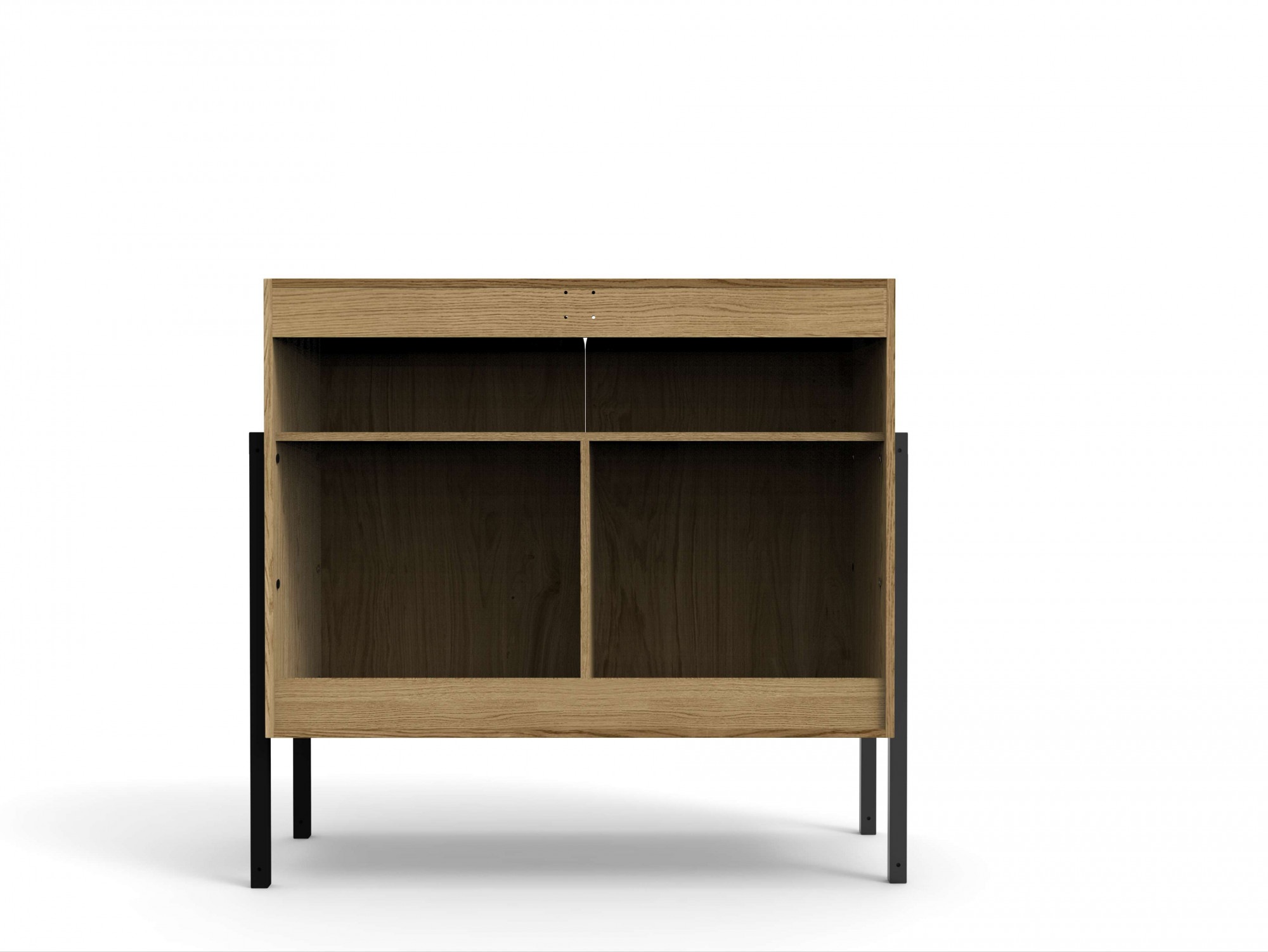 andas Sideboard »Finton«, Kommode mit 2 Türen, Korpuss aus massiver Eiche günstig online kaufen