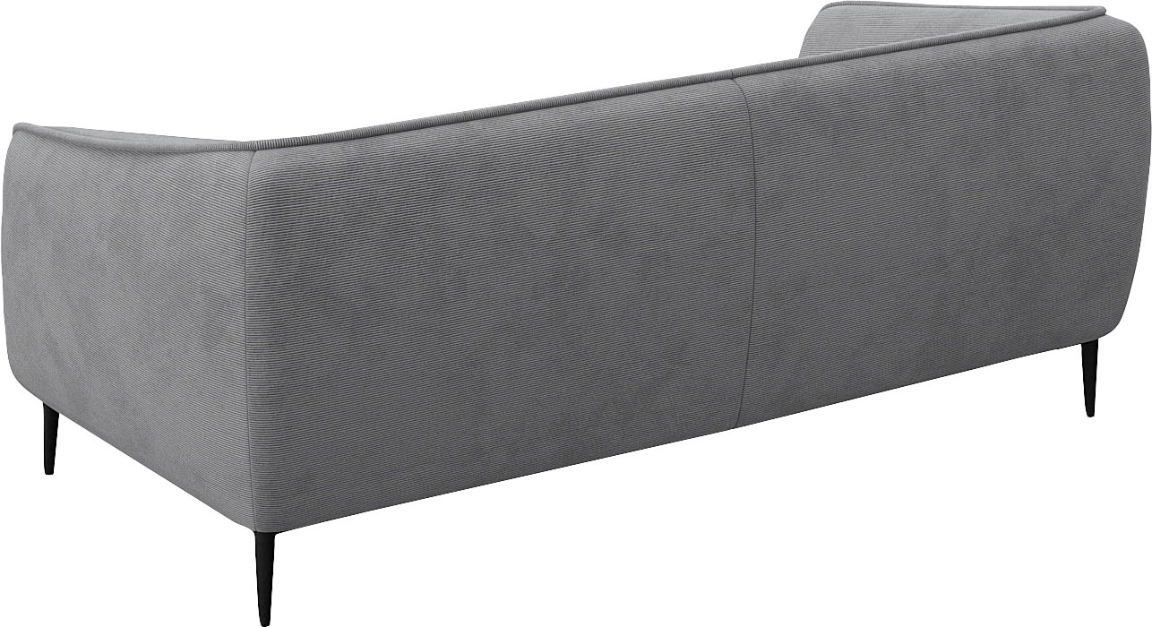 FLEXLUX 2,5-Sitzer »Belle Designsofa, Couch, bequem durch Kaltschaum im Sitz«, Skandinavisches Design, In hochwertiger Verarbeitung