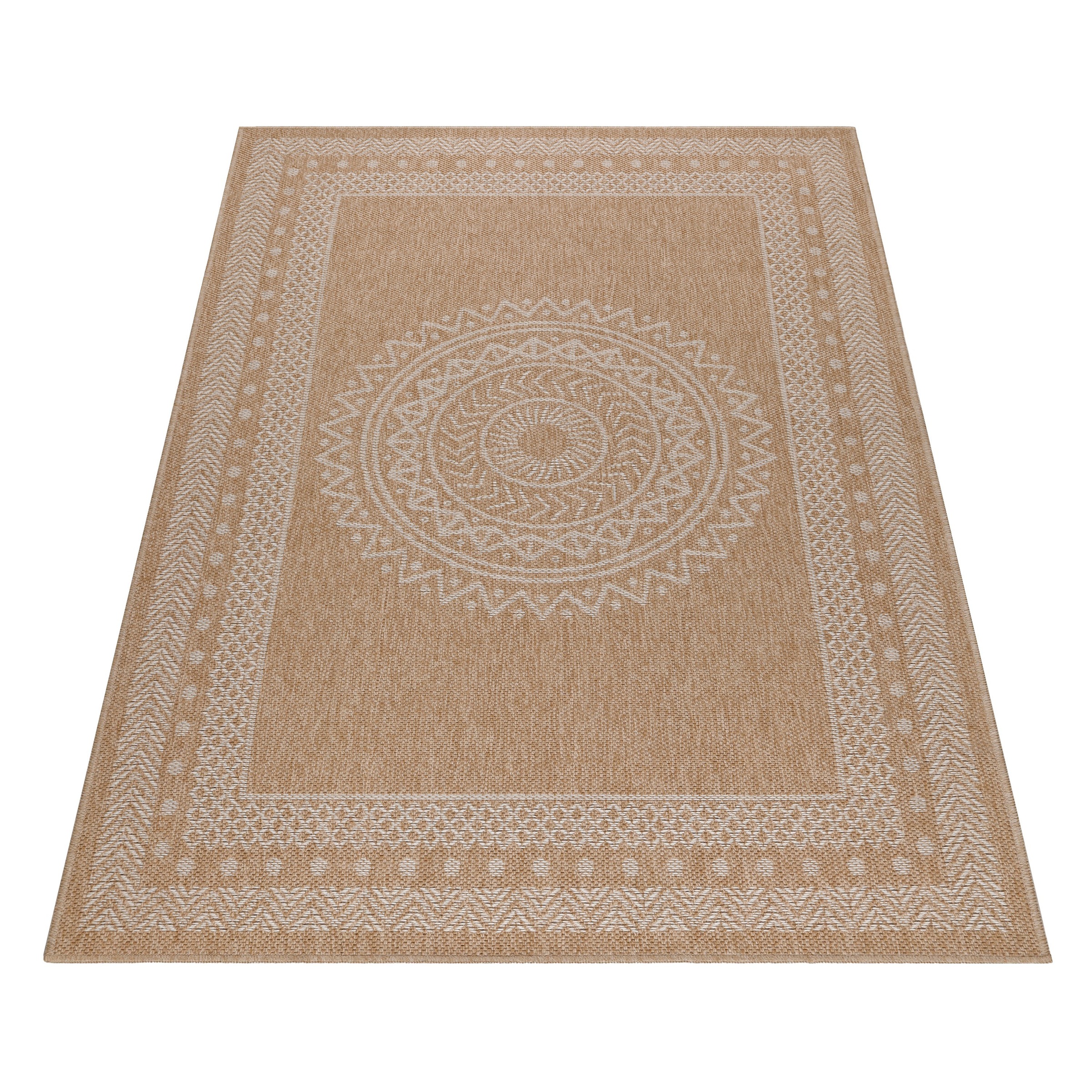 Ayyildiz Teppiche Outdoorteppich »DHAKA 8714«, rechteckig, 5 mm Höhe, Läufe günstig online kaufen