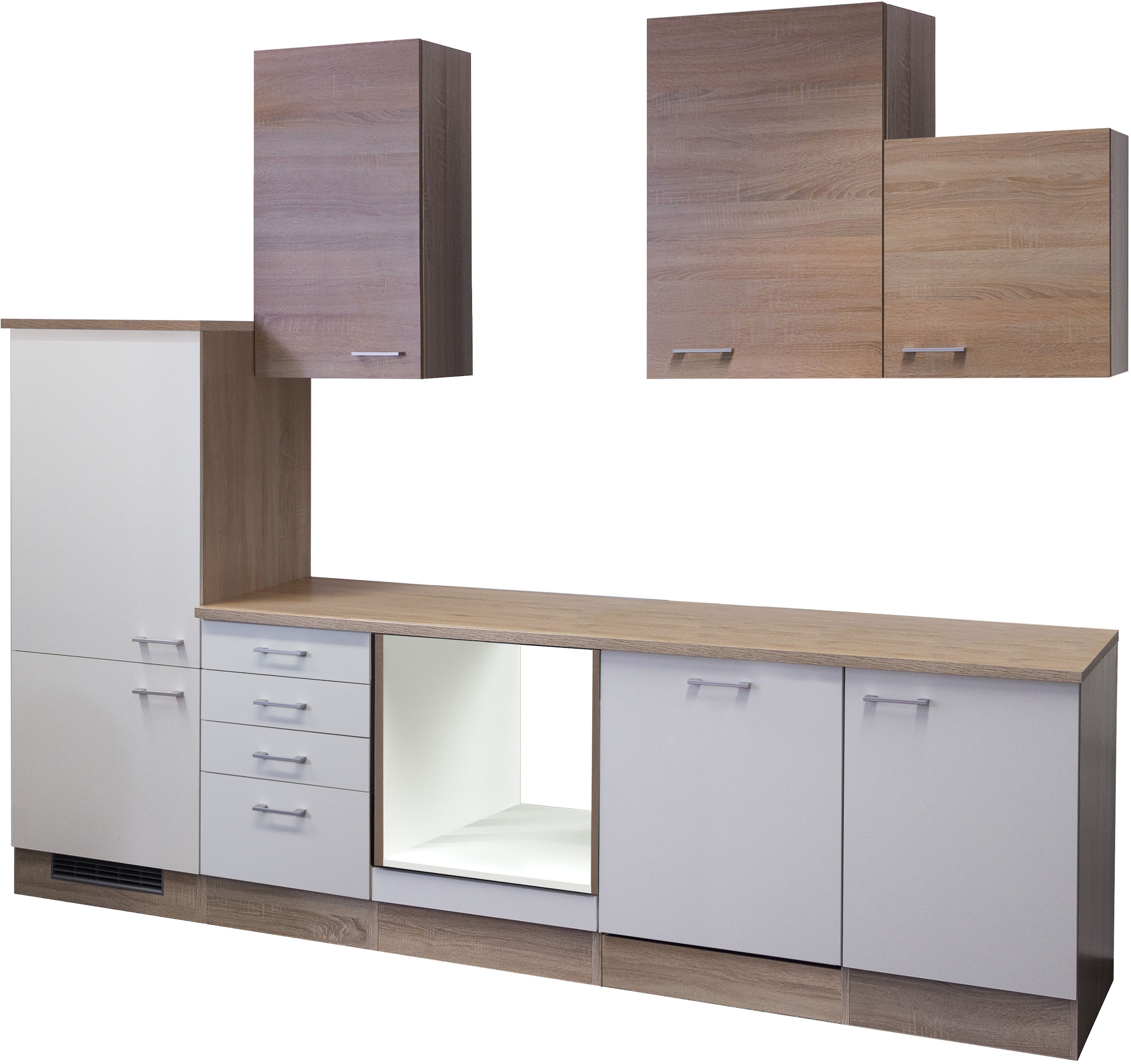 Flex-Well Küchenzeile »L-280-2305-011-SAMOA«, (L-280-2305-011-SAMOA), Gesam günstig online kaufen