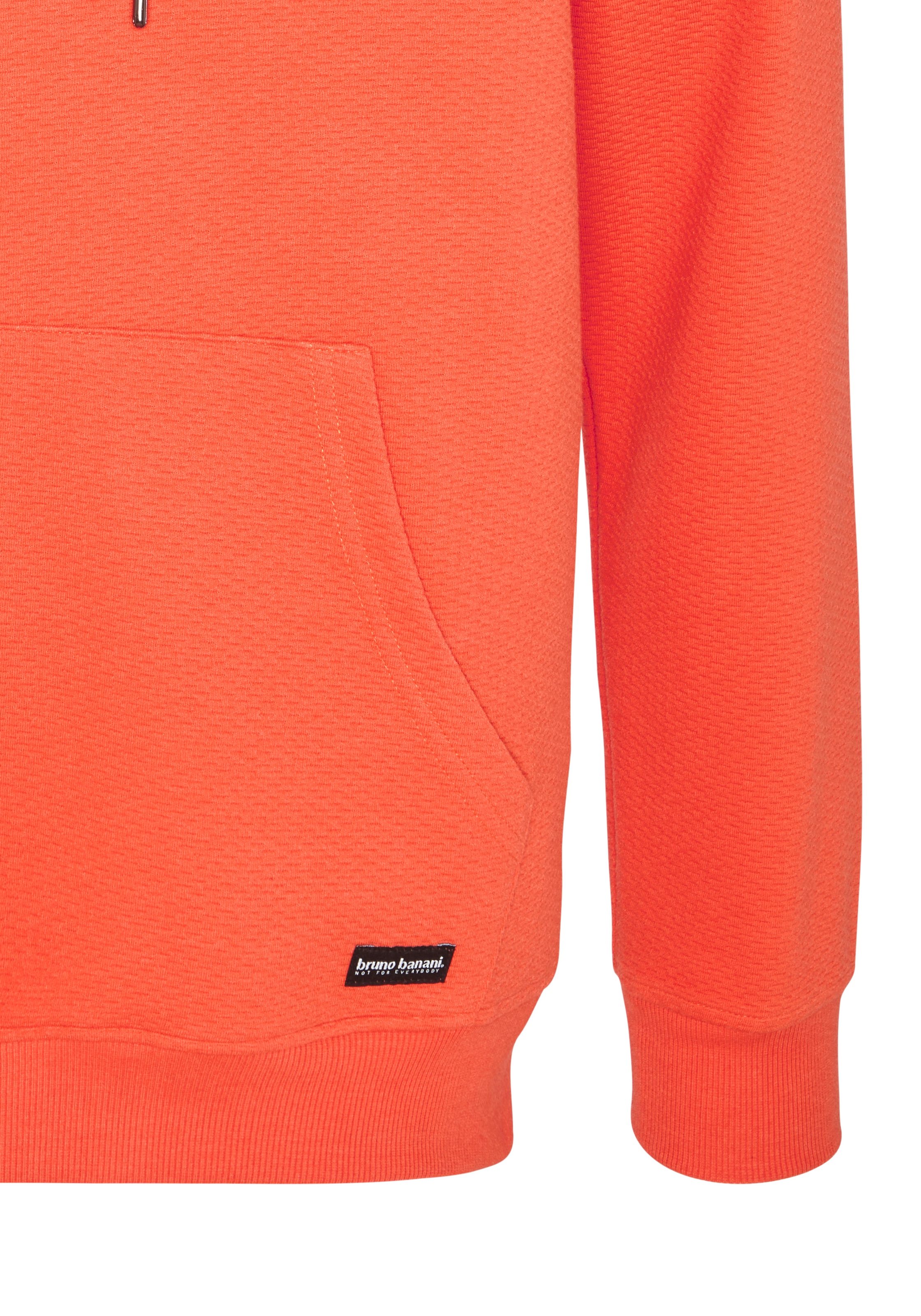 Bruno Banani Hoodie », Kapuzensweatshirt«, aus weicher Struktur-Qualität
