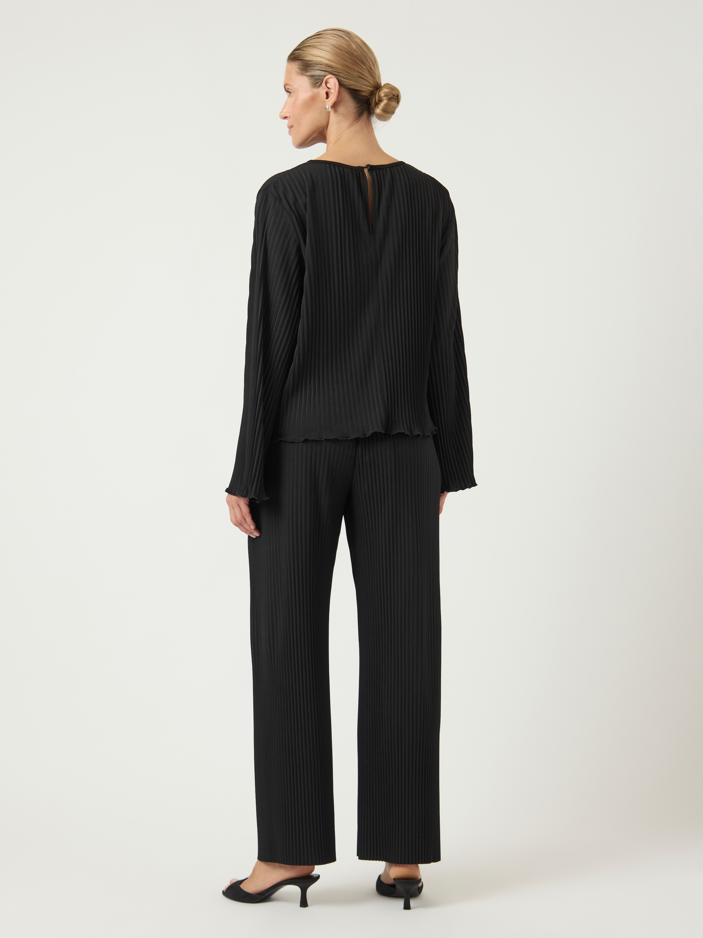 Y.A.S Schlupfhose »YASALISA HW PANT S. NOOS«  Sommerhose, mit Plisseefalten