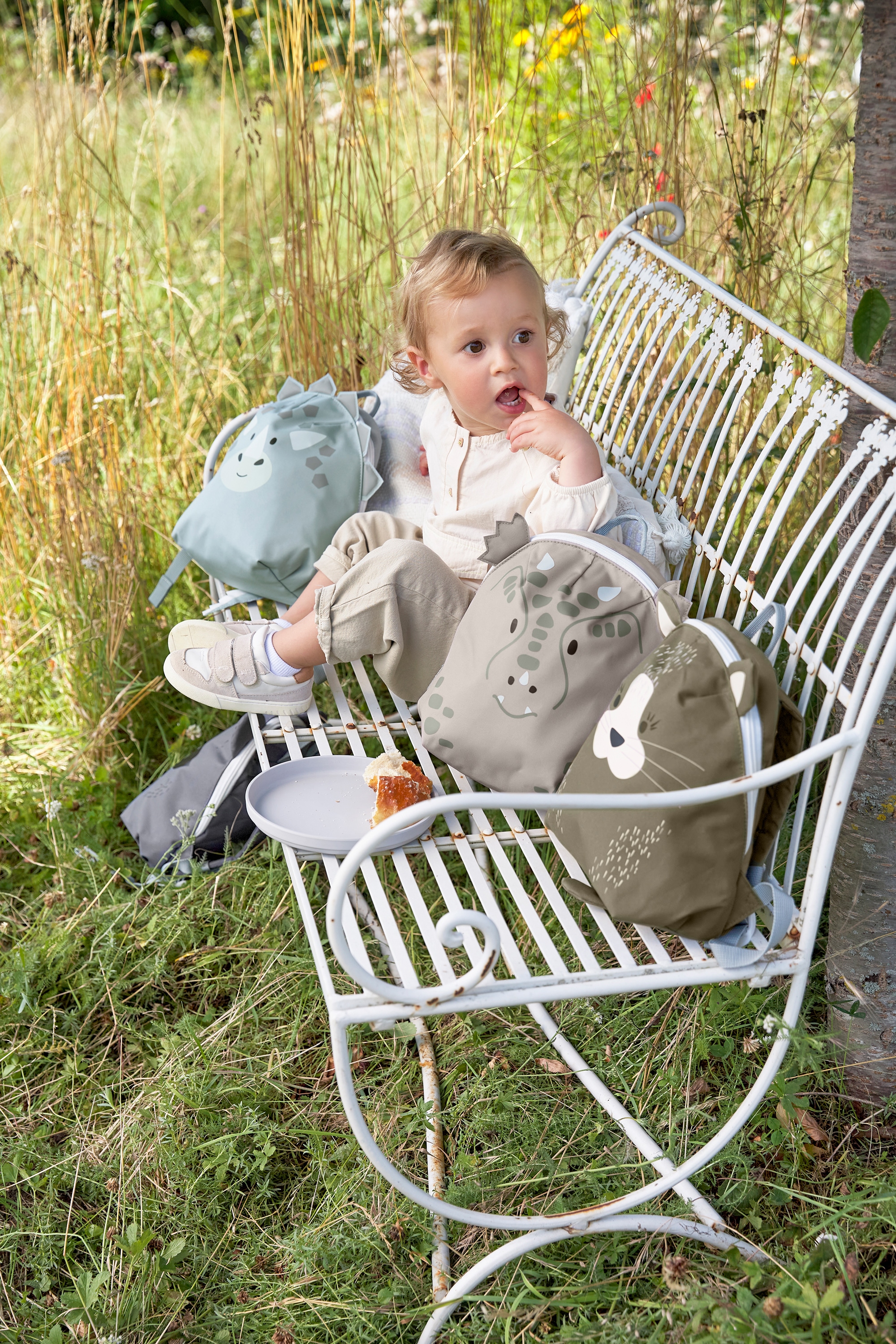 LÄSSIG Kinderrucksack »About Friends, Tiny Backpack, Dragon«, PETA-approved vegan