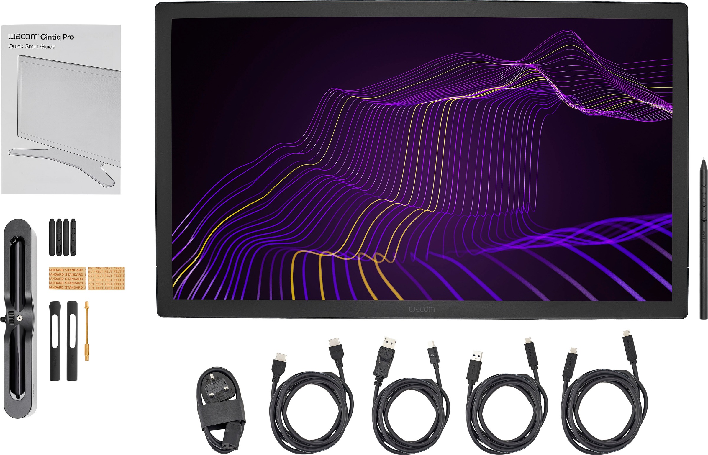 Wacom Grafiktablett »Cintiq Pro 27 mit Stand«, (68,3 cm / 26,9 Zoll), 4K Ultra HD,)