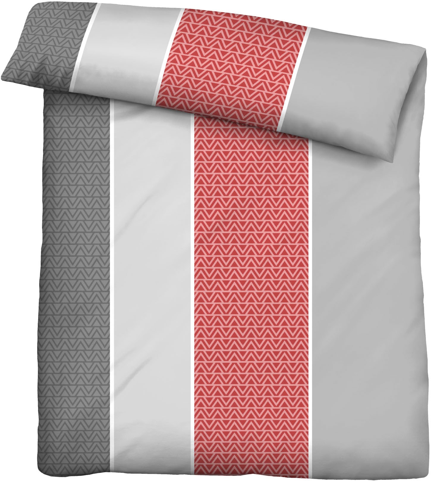 Castell - Markenbettwäsche Bettwäsche »0080447« 2 Stk. tlg. kuschelig warm, 100% Baumwolle, Winter