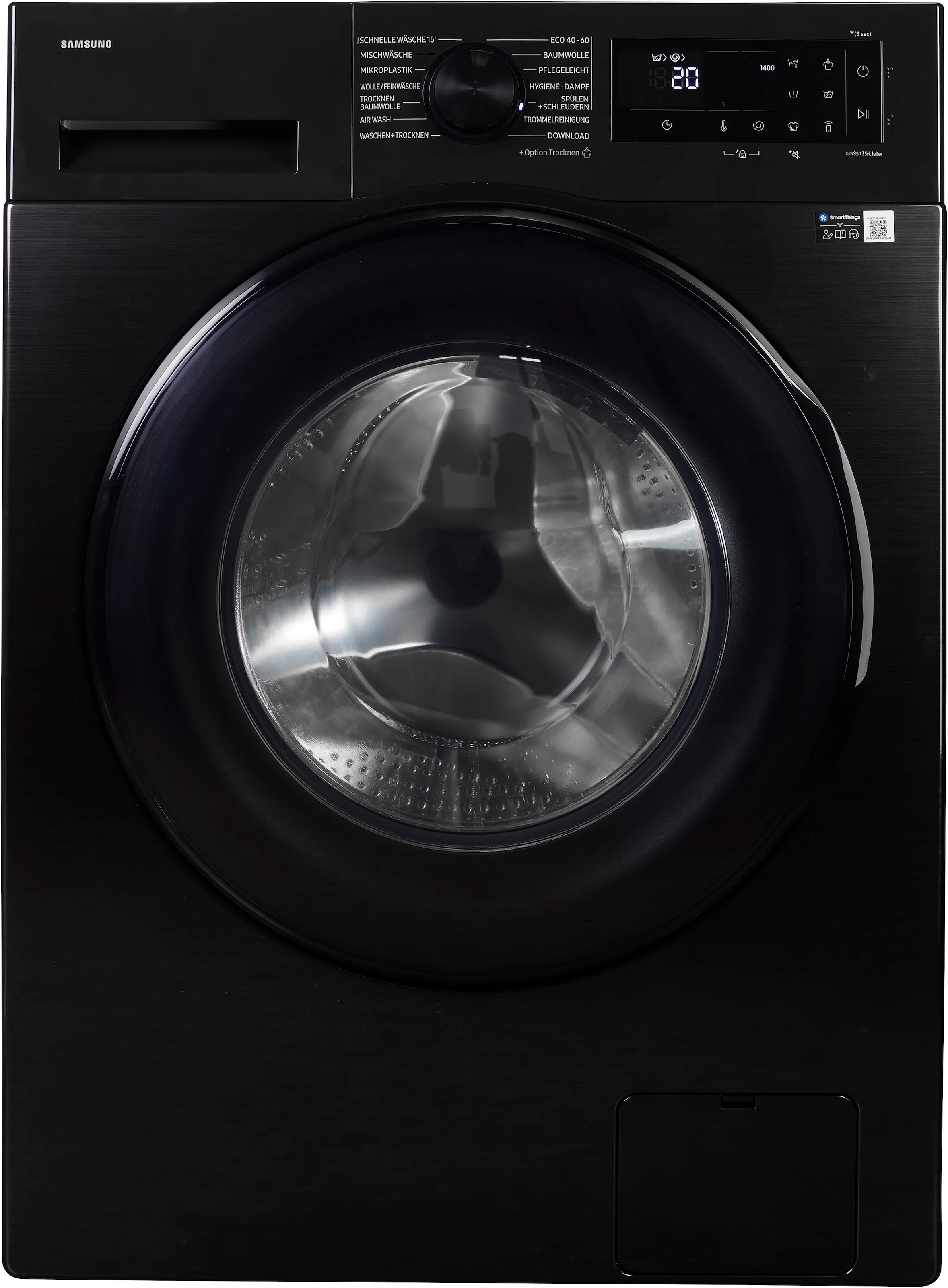 Samsung Waschtrockner »WD9EDG5B15BBEG«, WD5000D, Hygiene - Dampfprogramm