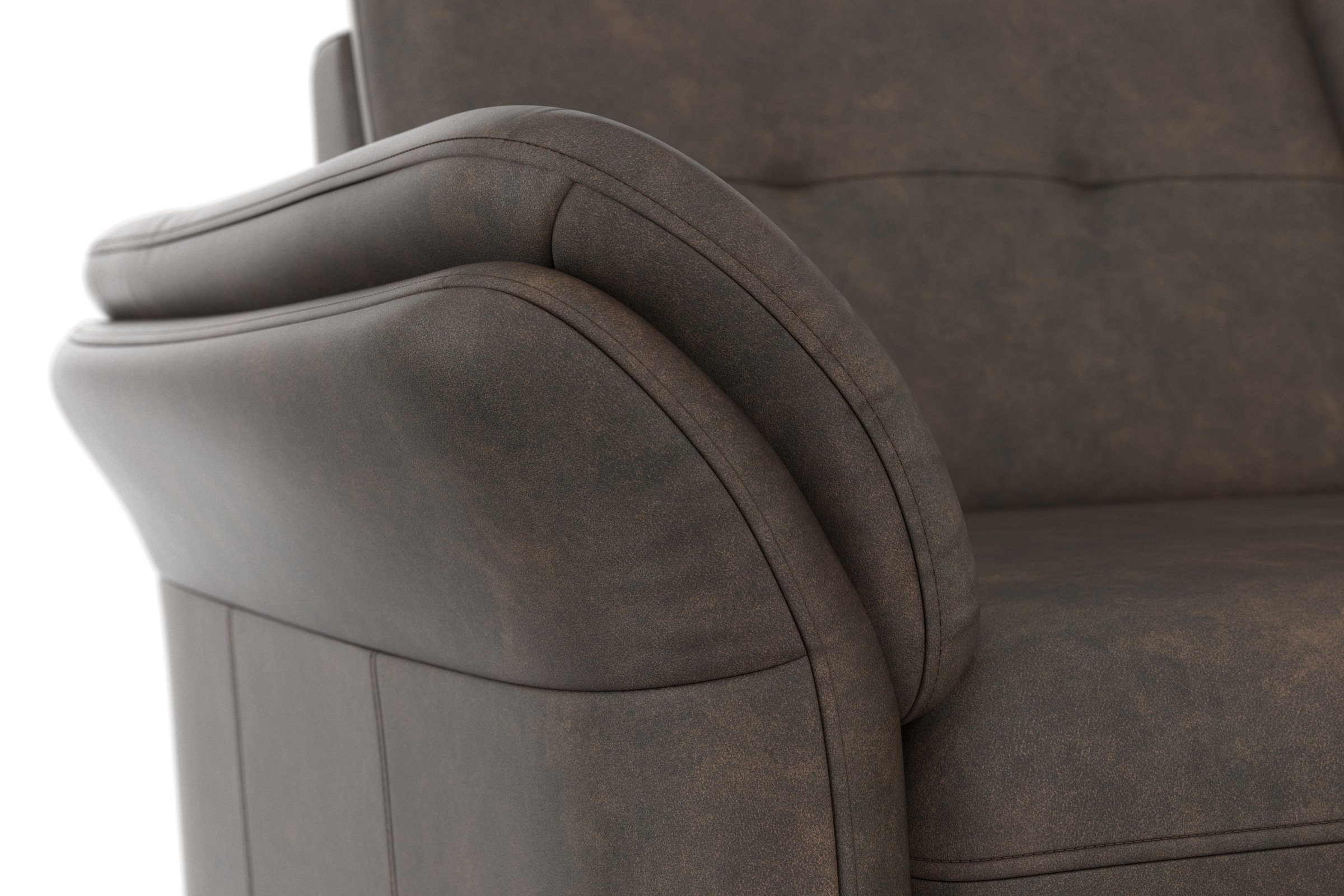 sit&more Ecksofa »Göteborg«, Sitztiefenverstellung und Federkern, wahlweise mit Bettfunktion