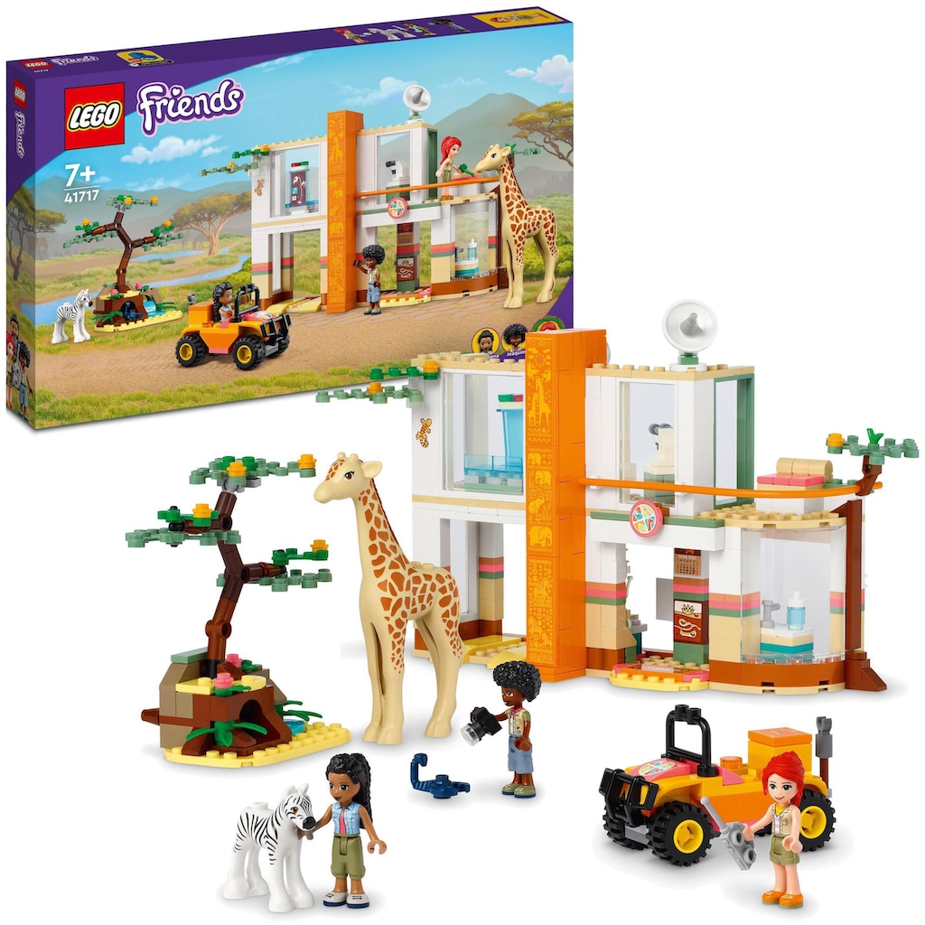 LEGO® Konstruktionsspielsteine »Mias Tierrettungsmission (41717), LEGO® Friends«, (430 St.)
