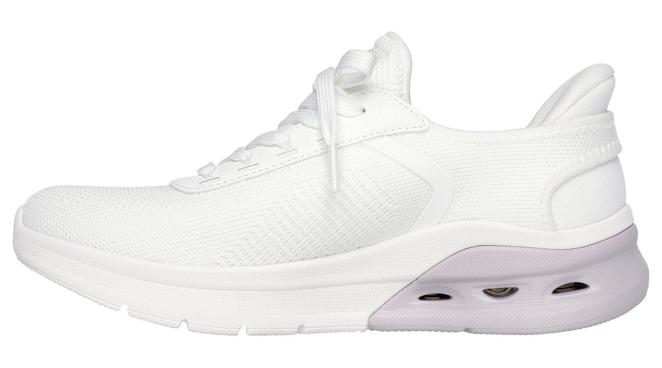 Skechers Slip-On Sneaker »BOBS ARC WAVES 2.0«, Trainingsschuh, Slipper, Schnürschuh in veganer Verarbeitung