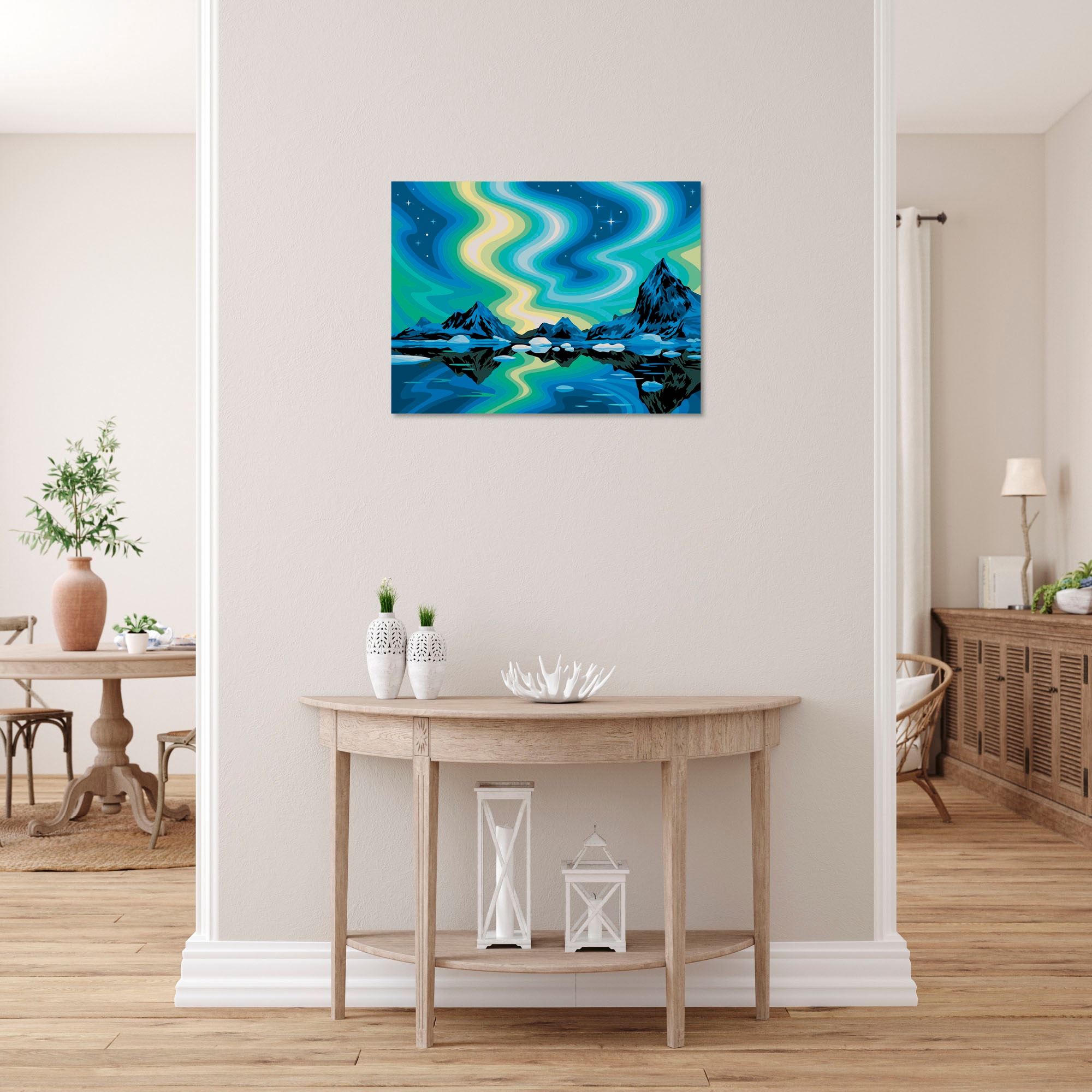 Ravensburger Malen nach Zahlen »CreArt, Leinwand Nordlichter« Made in Europe