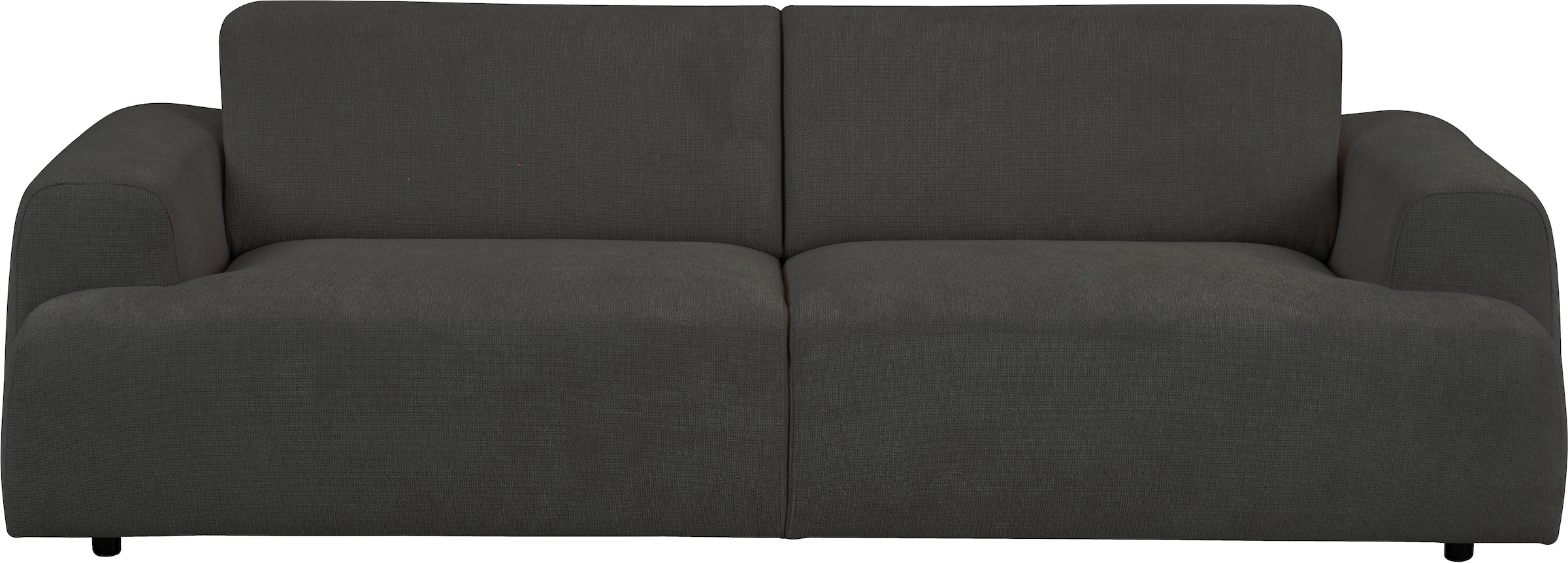andas 3-Sitzer »Linkka, Breite 237 cm«, in einem weichen Chenille-Stoff, mit Wellenunterfederung