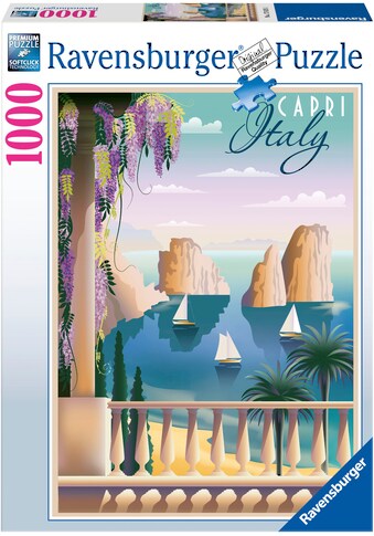 Puzzle »Postcard from Capri, Italy«