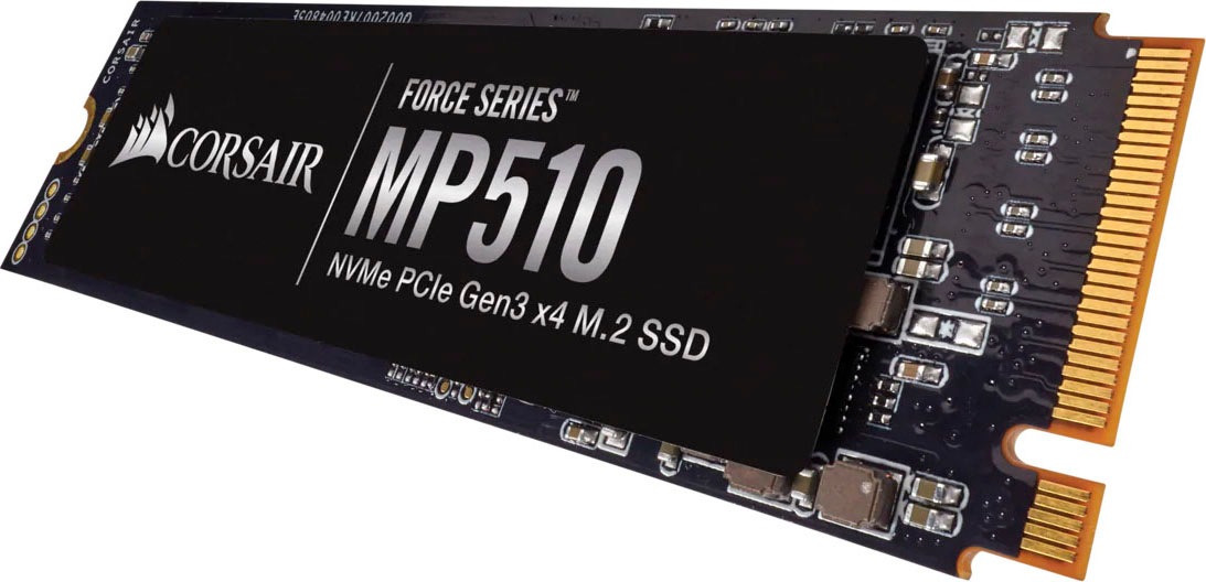 Corsair interne SSD »Force Series MP510 4TB NVMe PCIe Gen3 x4 M.2-SSD«, Anschluss M.2 PCIe 3.0