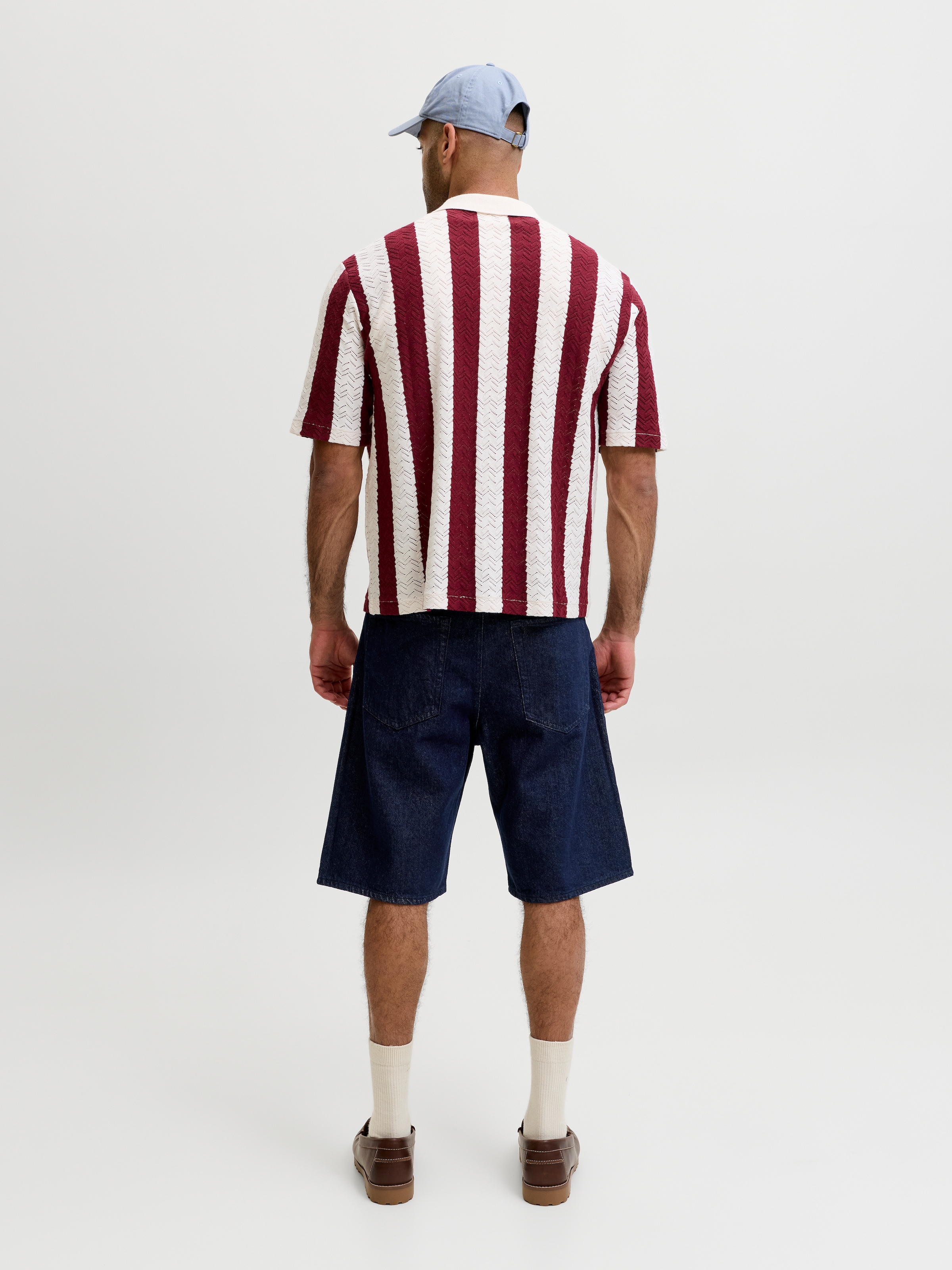 Jack & Jones Jeansshorts »JJIALEX JJORIGINAL SHORTS AT 054 ST LN« Baumwolle, baggy fit