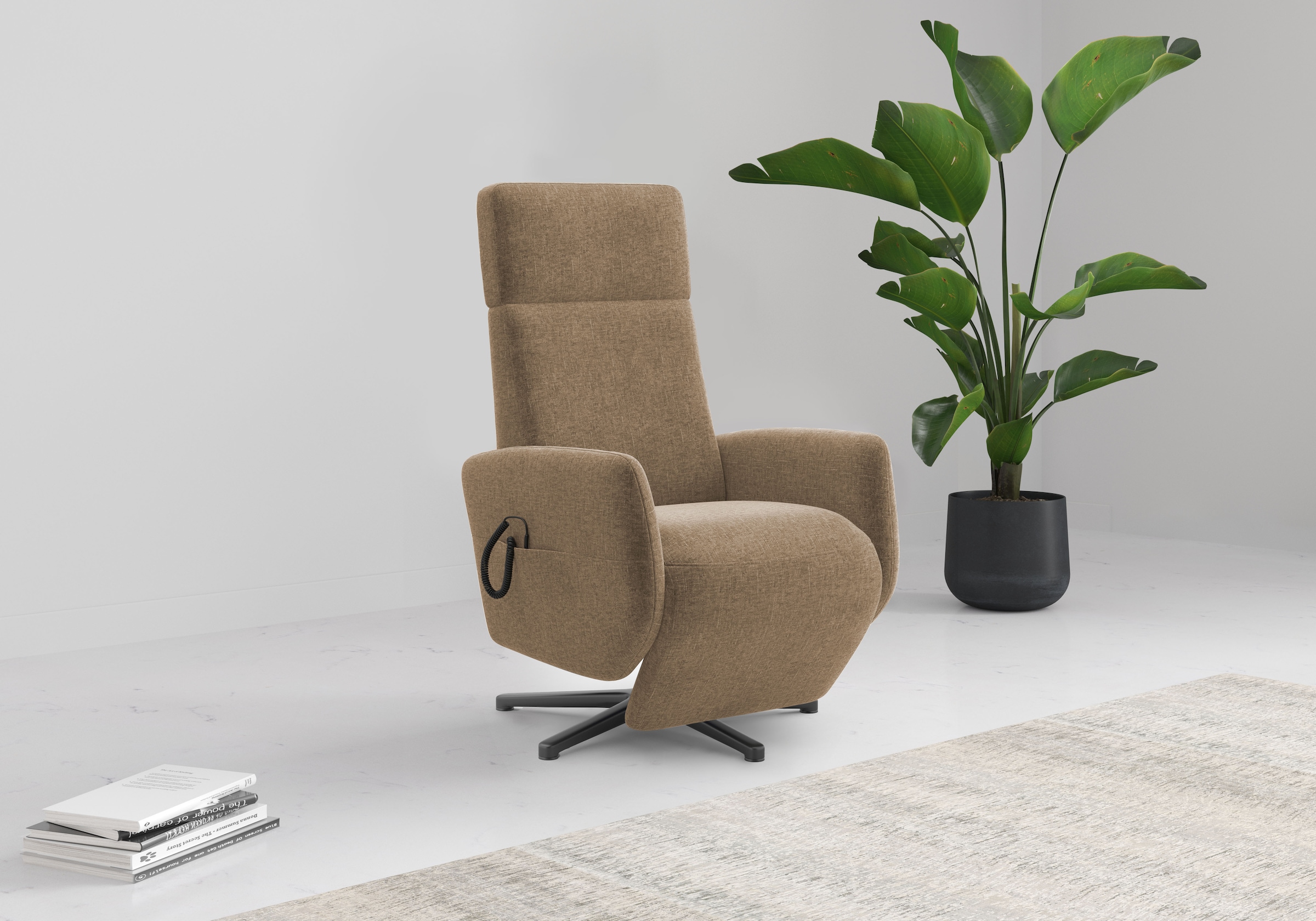 Home affaire TV-Sessel "Rochelle", (1 St.), TV-Sessel mit Drehfunktion 360 günstig online kaufen