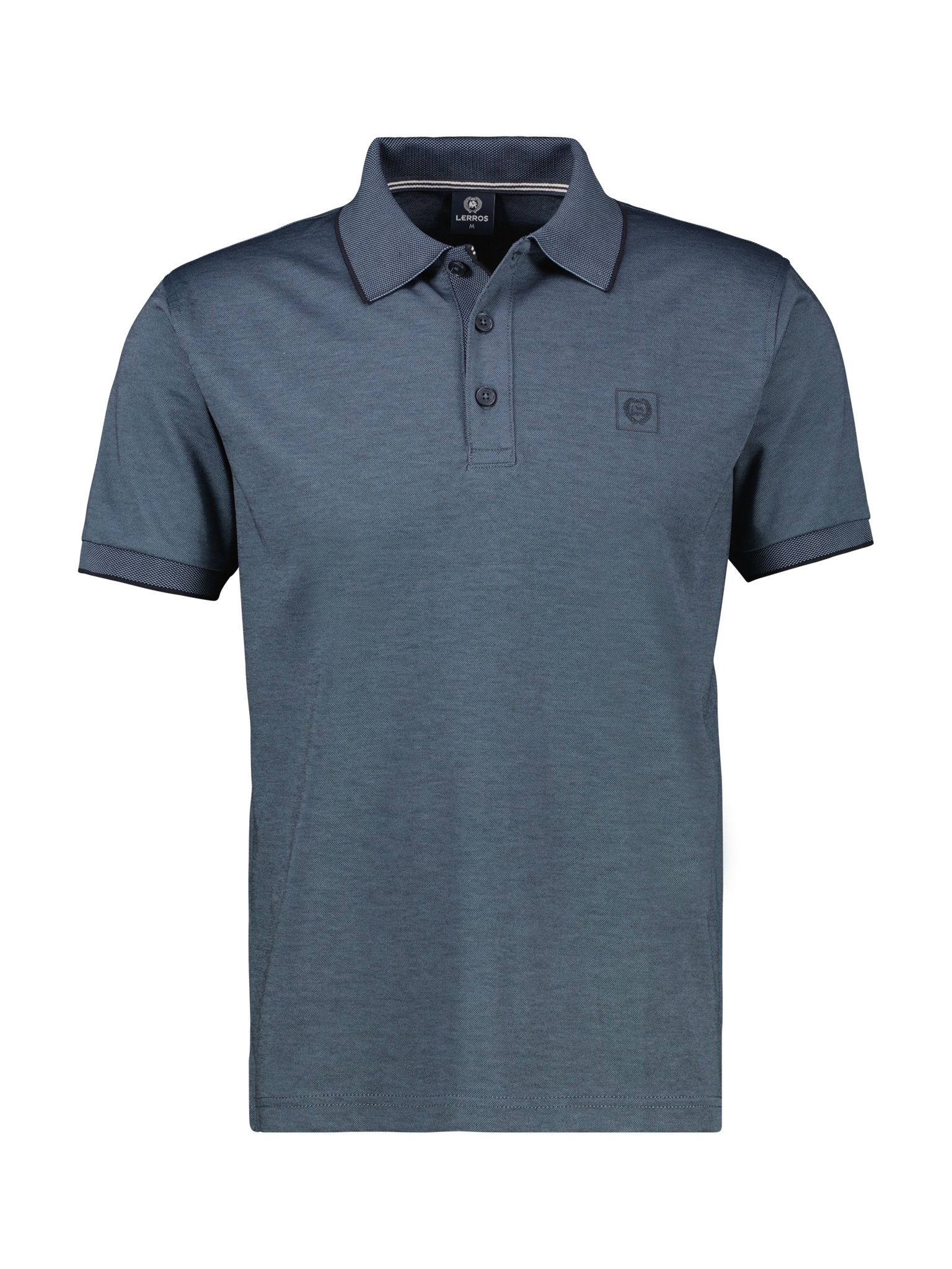 LERROS Poloshirt mit Logo Stickereicla