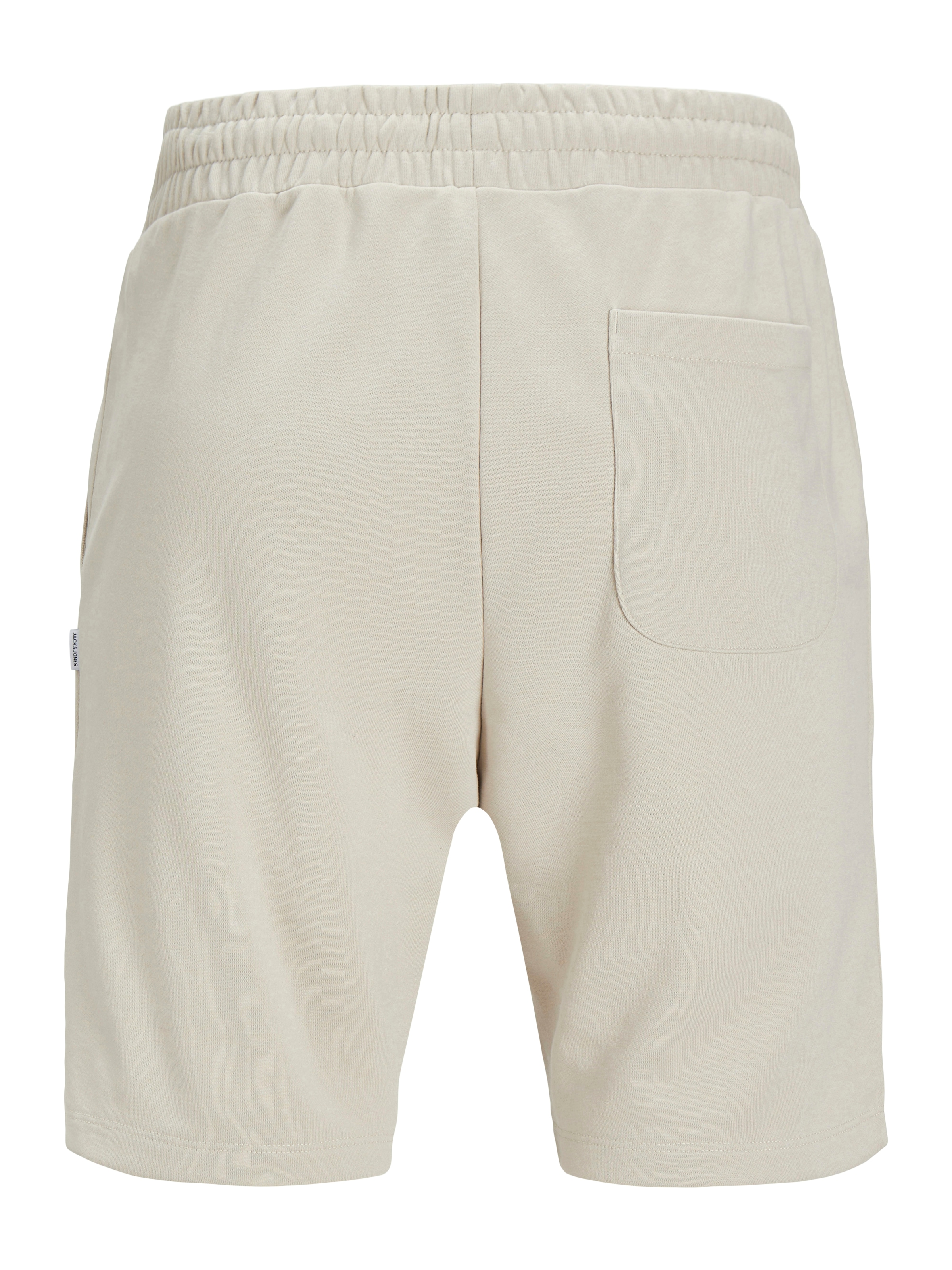 Jack & Jones Sweatshorts »JPSTGORDON mit elastischem Bund«, unifarben, modisch, regular fit, Webstoff