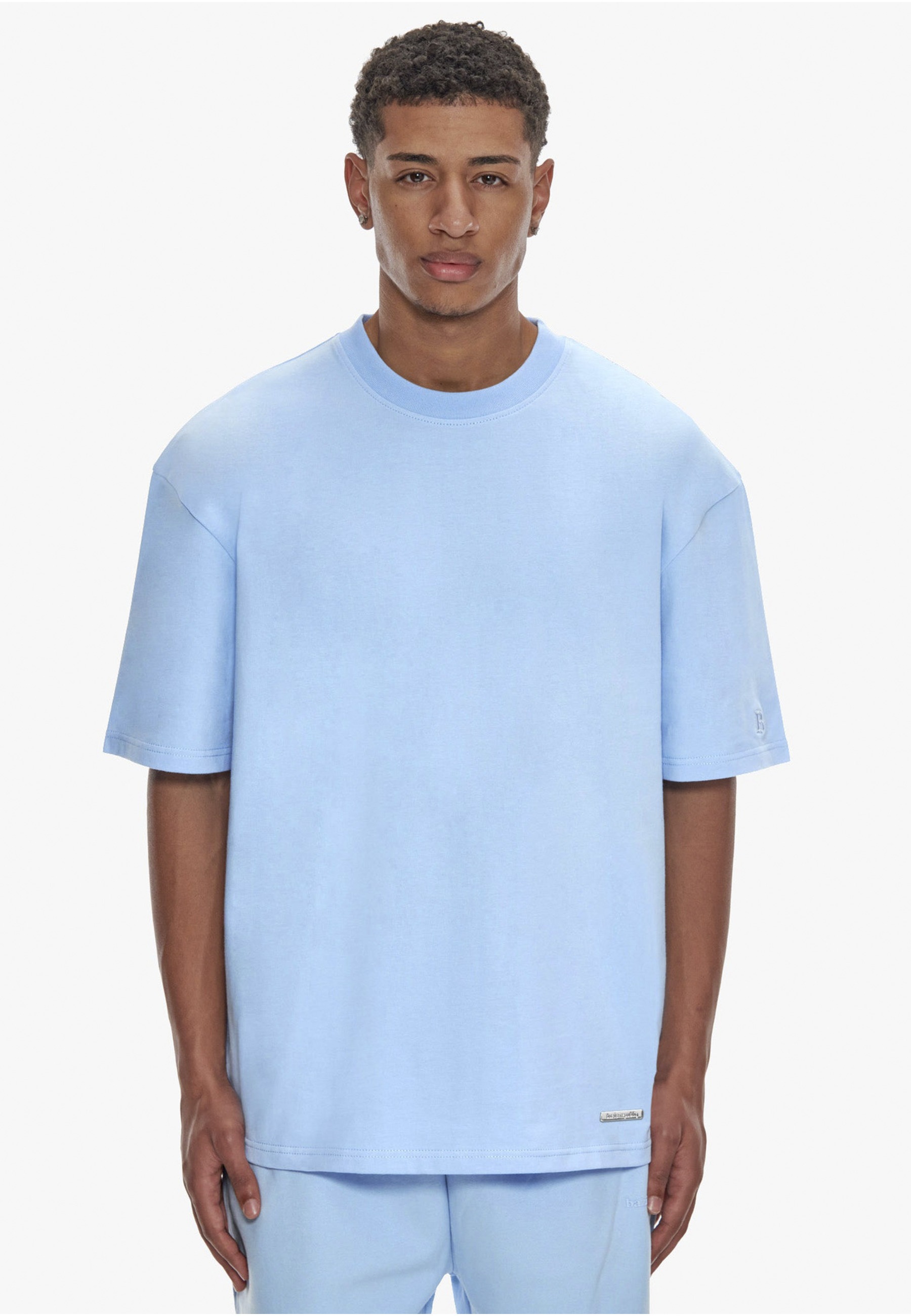 Dropsize T-Shirt »Dropsize Herren Super Heavy Blank T-Shirt« 1 Stk.