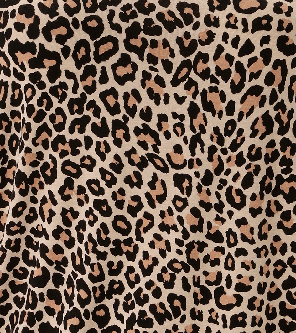 Aniston PLUS Langarmshirt In trendigem Leoprint - NEUE KOLLEKTION