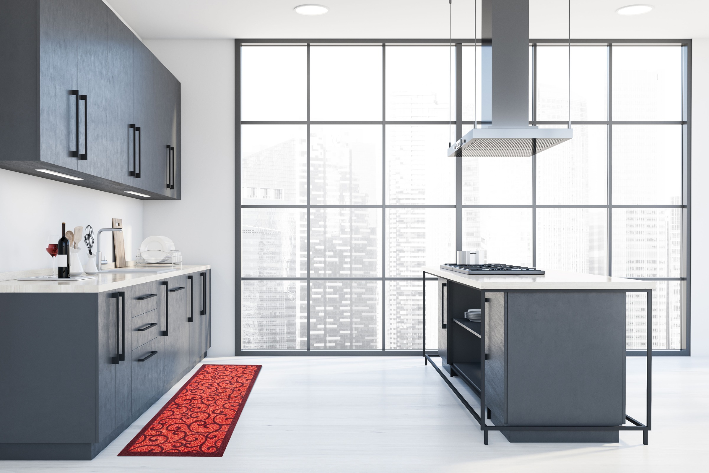 Grund Küchenläufer »Grillo« rechteckig 8 mm Höhe In- und Outdoor geeignet, günstig online kaufen