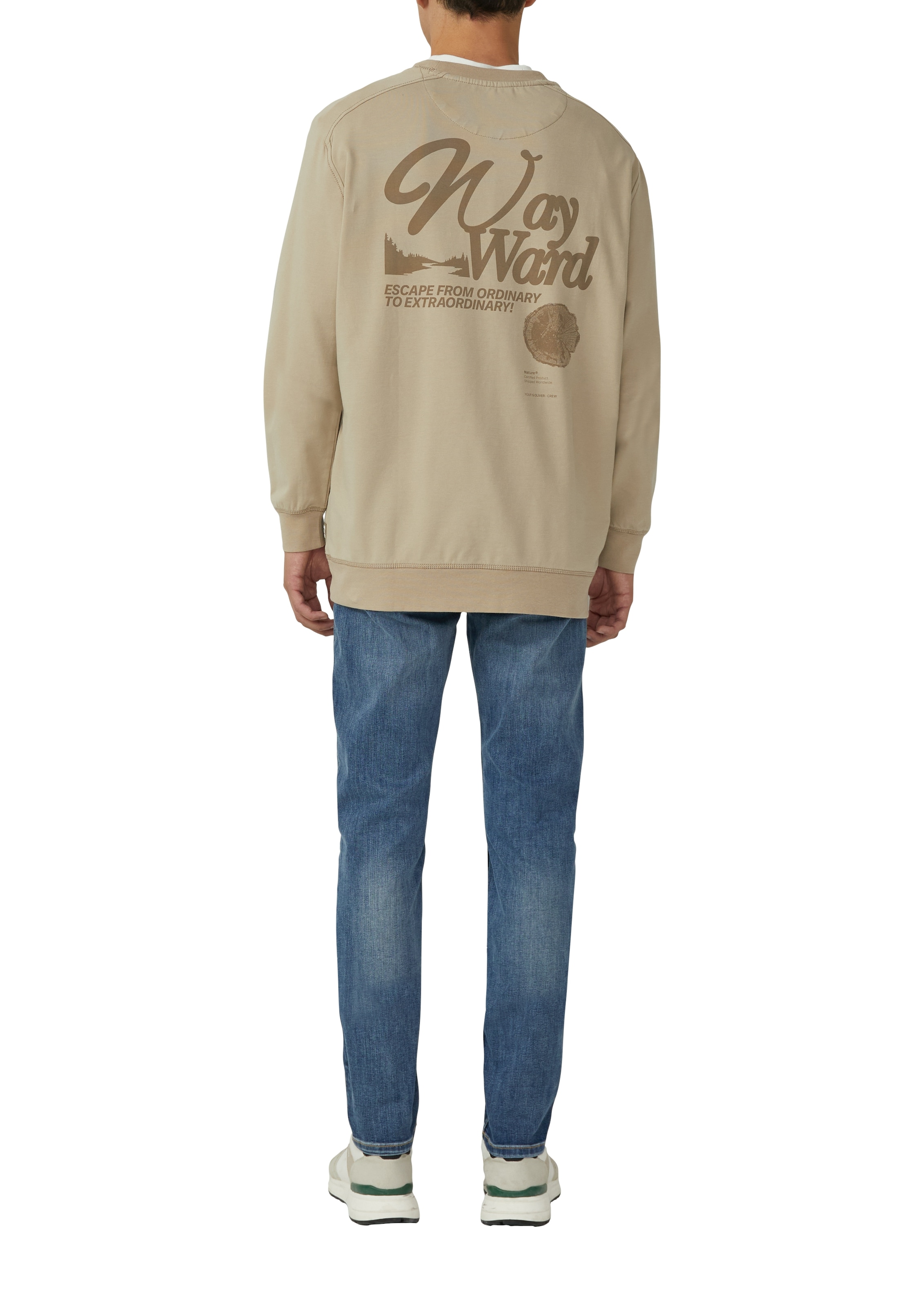 s.Oliver Sweatshirt, mit Schriftzug
