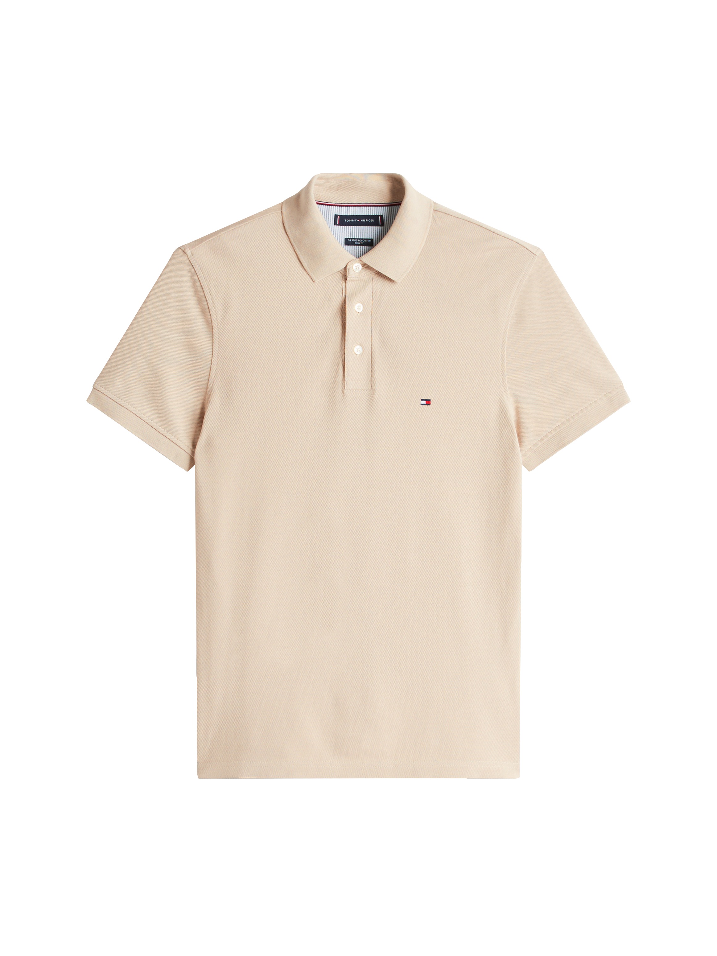 Tommy Hilfiger Poloshirt »1985 SLIM POLO mit Stickerei und Piqué-Qualität« unifarben, casual, slim fit, Baumwollmix, Polokragen