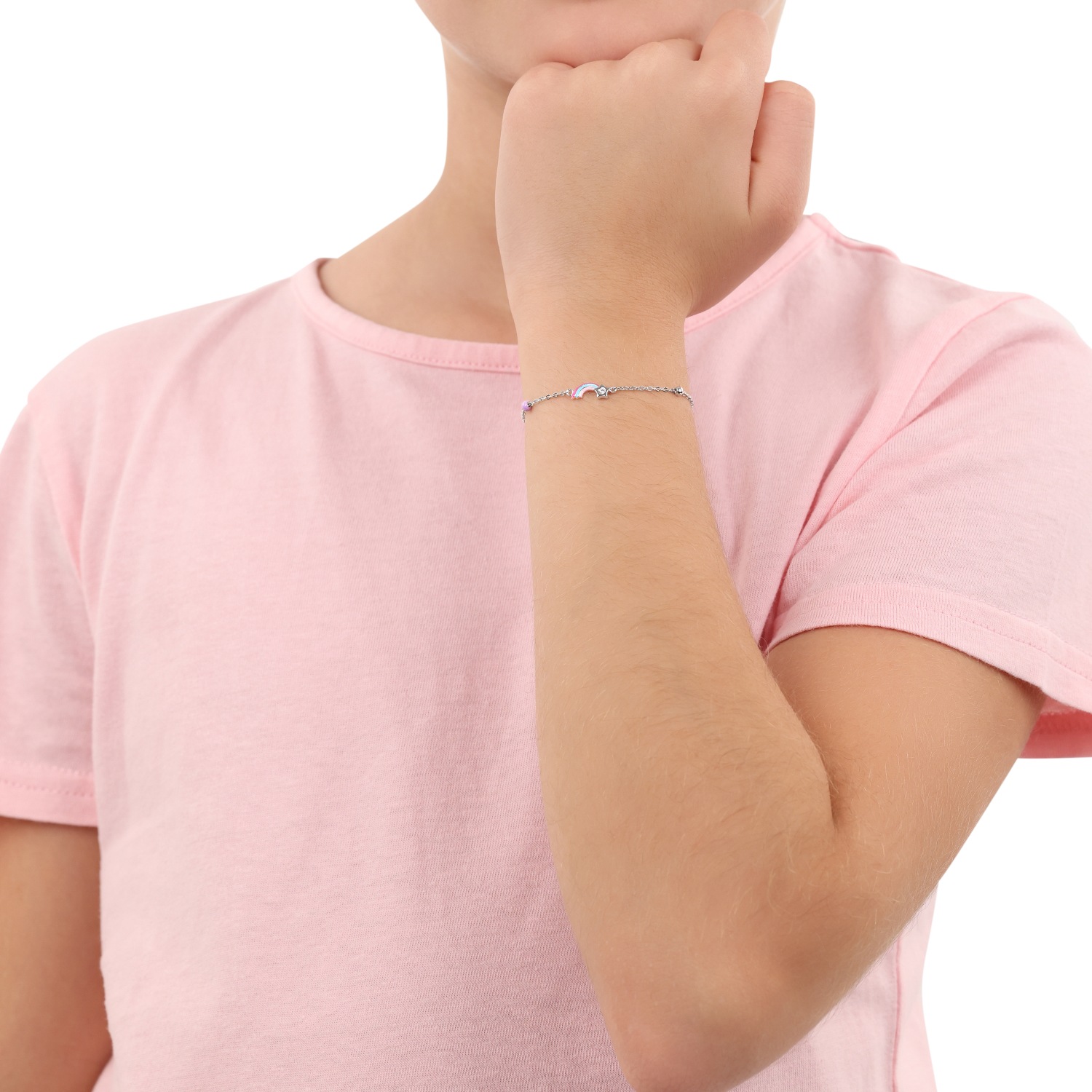 Prinzessin Lillifee Armband »Sternschnuppe-Motiv, 2039760«, mit Zirkonia (synth.)