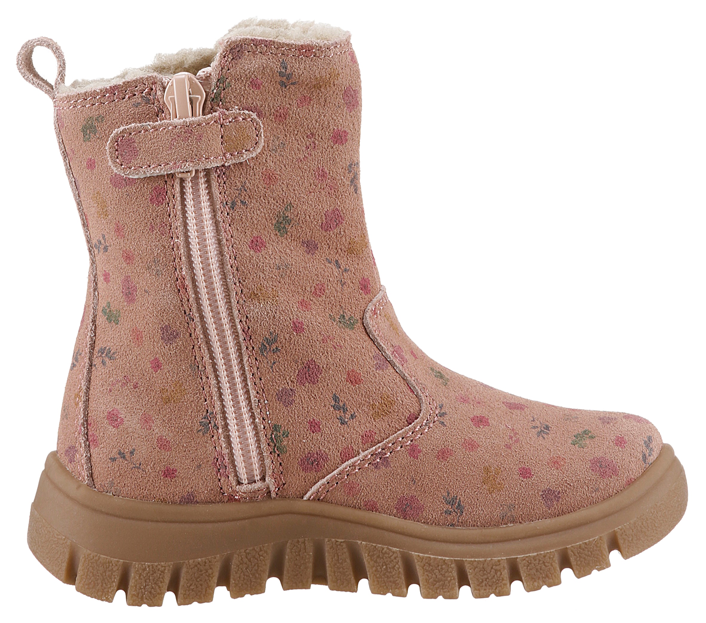 Naturino Winterstiefel »PUKAK ZIP WP Weite: schmal«, Schlupfstiefel mit TEX-Ausstattung, Größenschablone zum Download