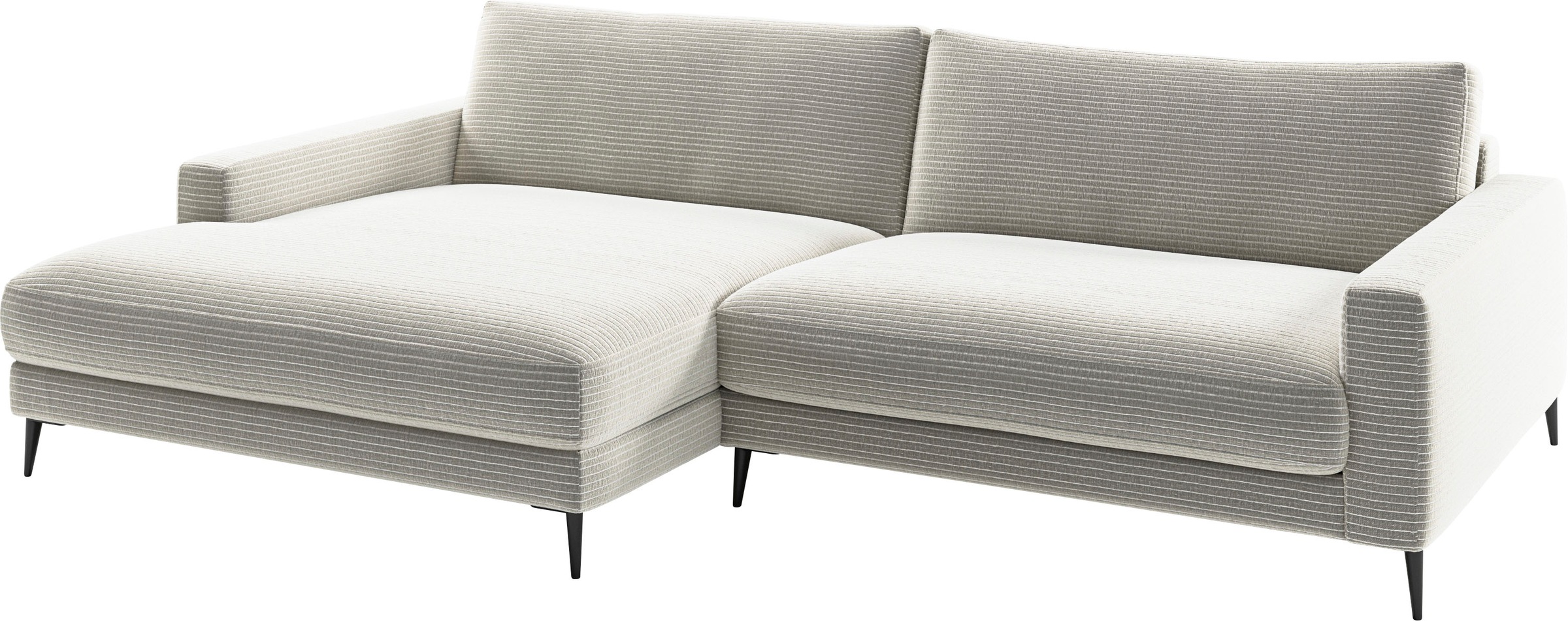 INOSIGN Ecksofa »Downtown, B/T/H: 272/190/84 cm L-Form«, weicher Sitzkomfor günstig online kaufen