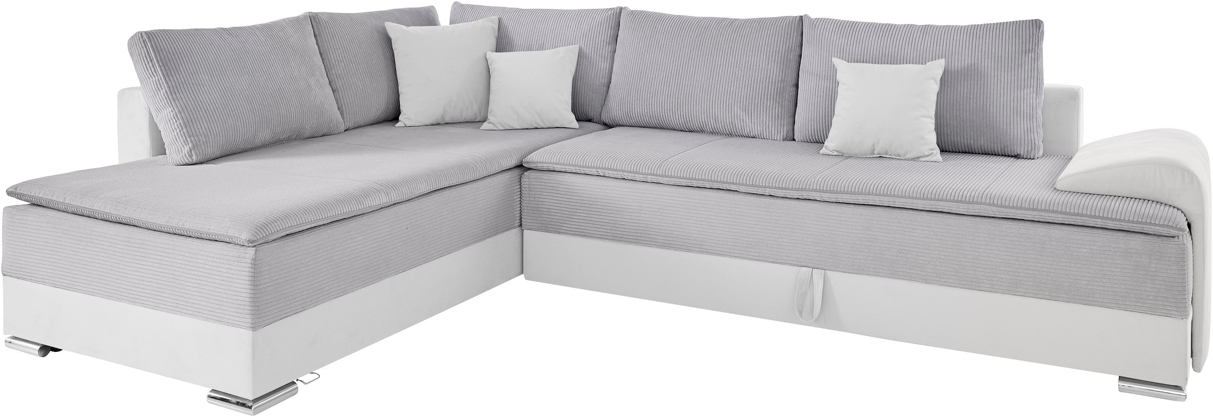 INOSIGN Ecksofa »Night & Day L-Form«, mit Boxspring Bettfunktion 180x200 cm, Dauerschläfer