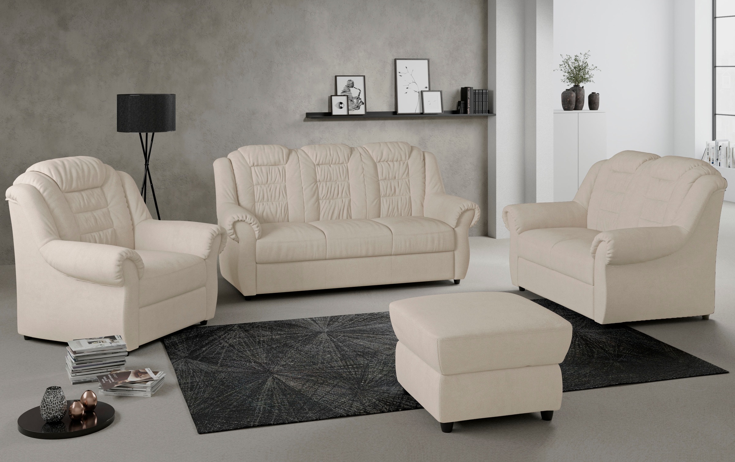 Home affaire Hocker »Boston«, mit Stauraum günstig online kaufen