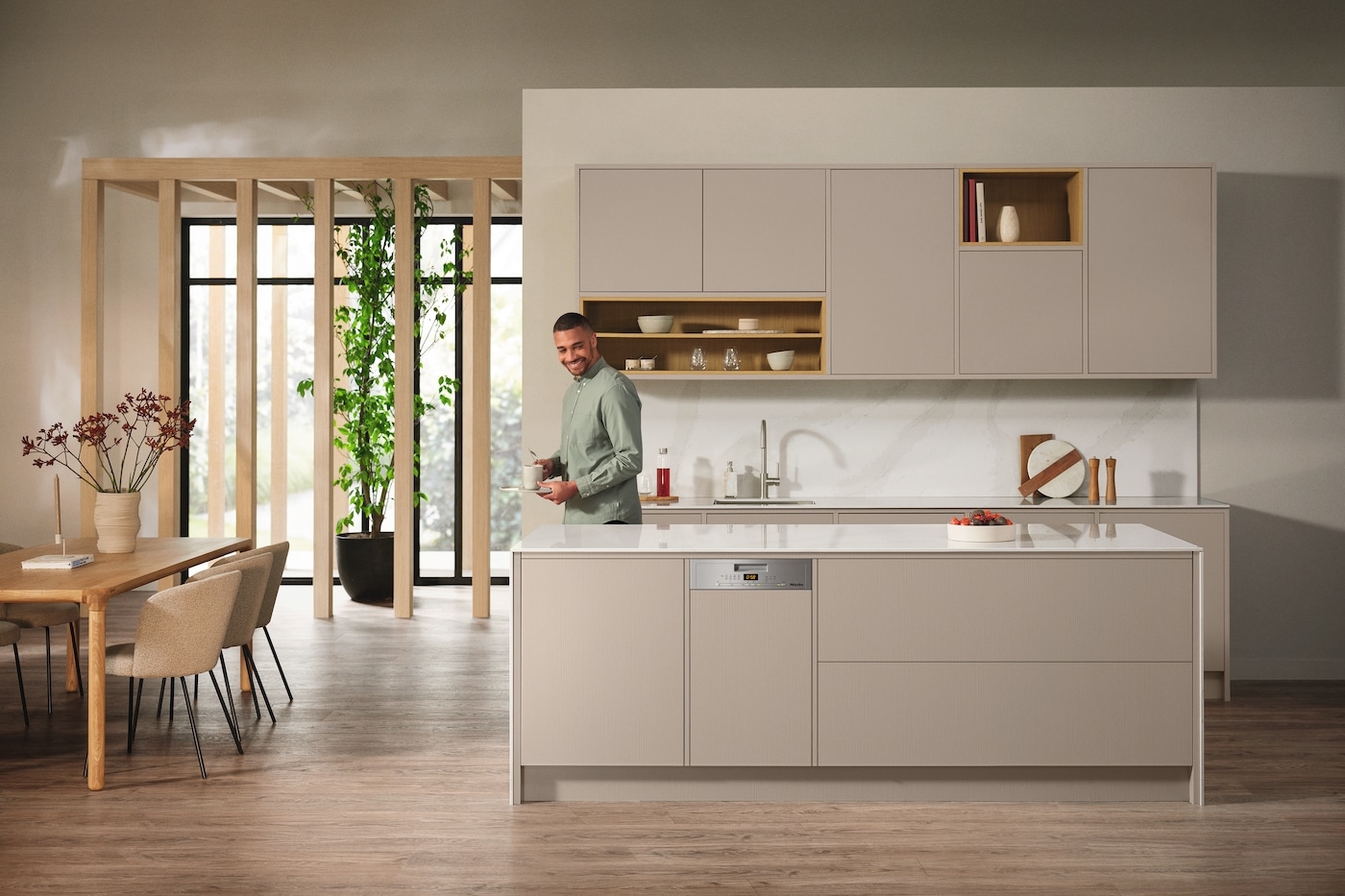 Miele teilintegrierbarer Geschirrspüler »G 5540 SCi SL Active« 9 Maßgedecke