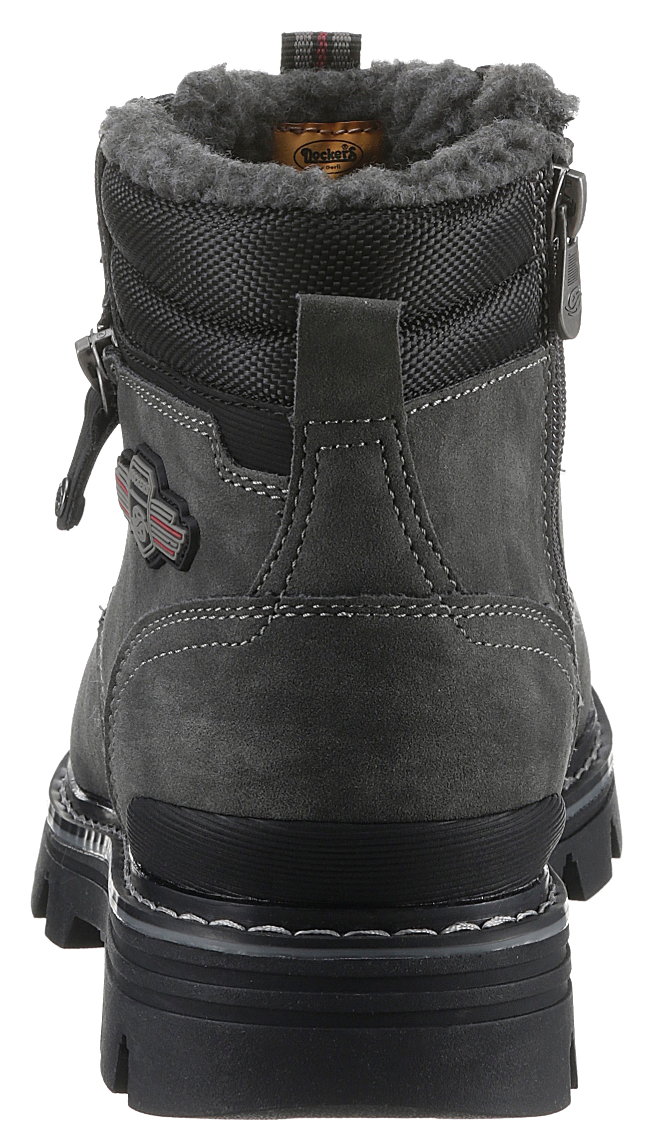 Dockers by Gerli Winterboots  Workerboots, Schnürstiefel mit Blockabsatz
