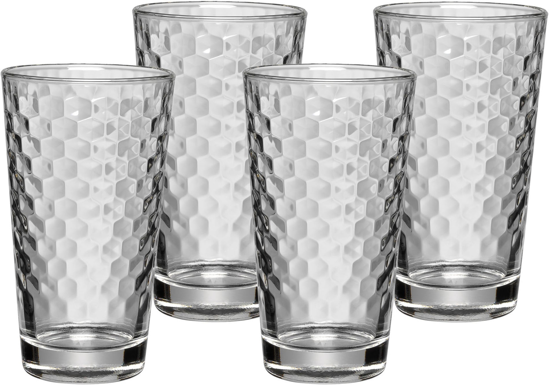 Gläser-Set »CoffeeTime«, (Set, 4 tlg.), Hitzebeständiges Glas, 4-teilig