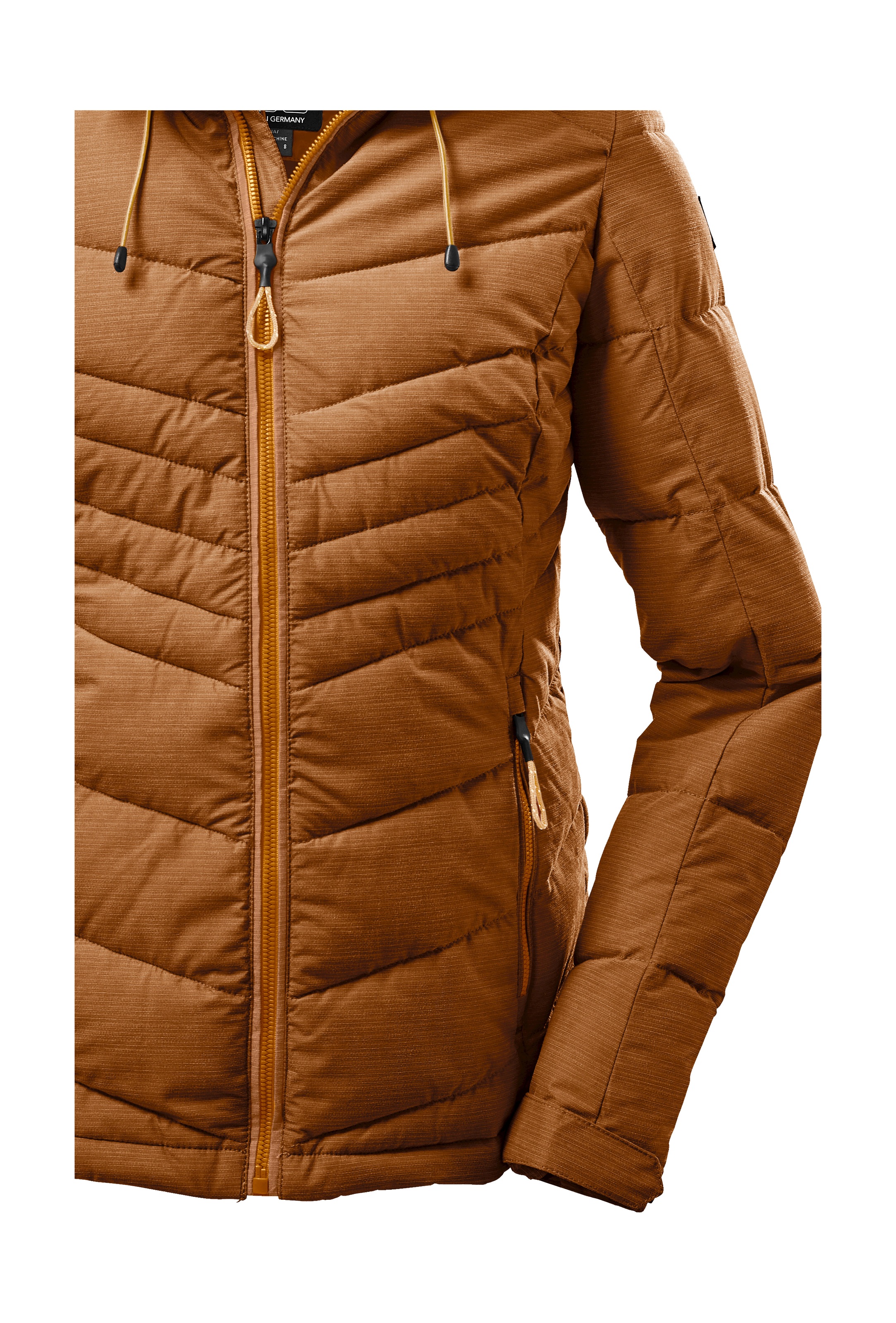 Killtec Steppjacke »KOW 149 WMN QLTD JCKT«, Wasser- und windabweisend, atmungsaktiv, abnehmbare Kapuze
