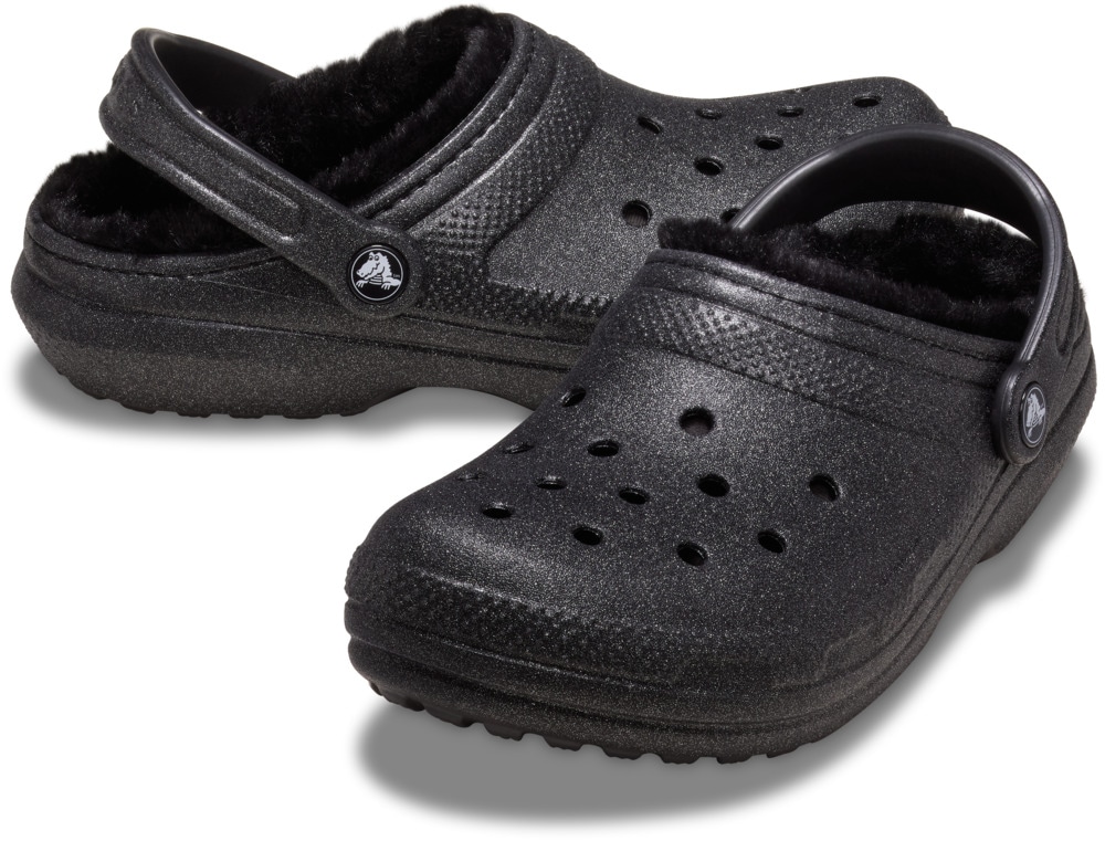 Crocs Clog »Classic Fuzz Lined Glitter«, mit Lüftungsöffnungen