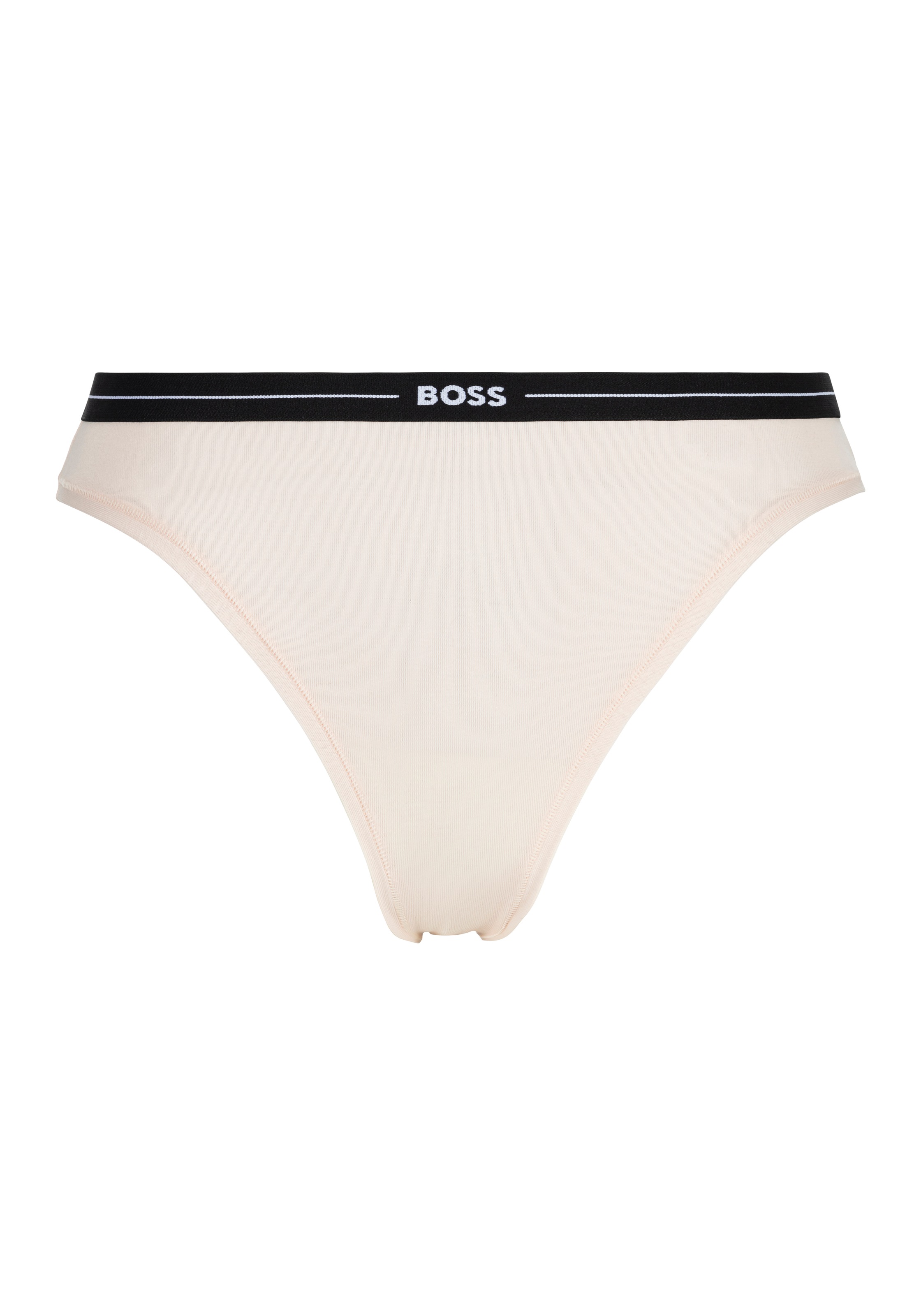BOSS Slip »3P BRIEF«, (Packung, 3 St., 3er), mit elastischen Logobund