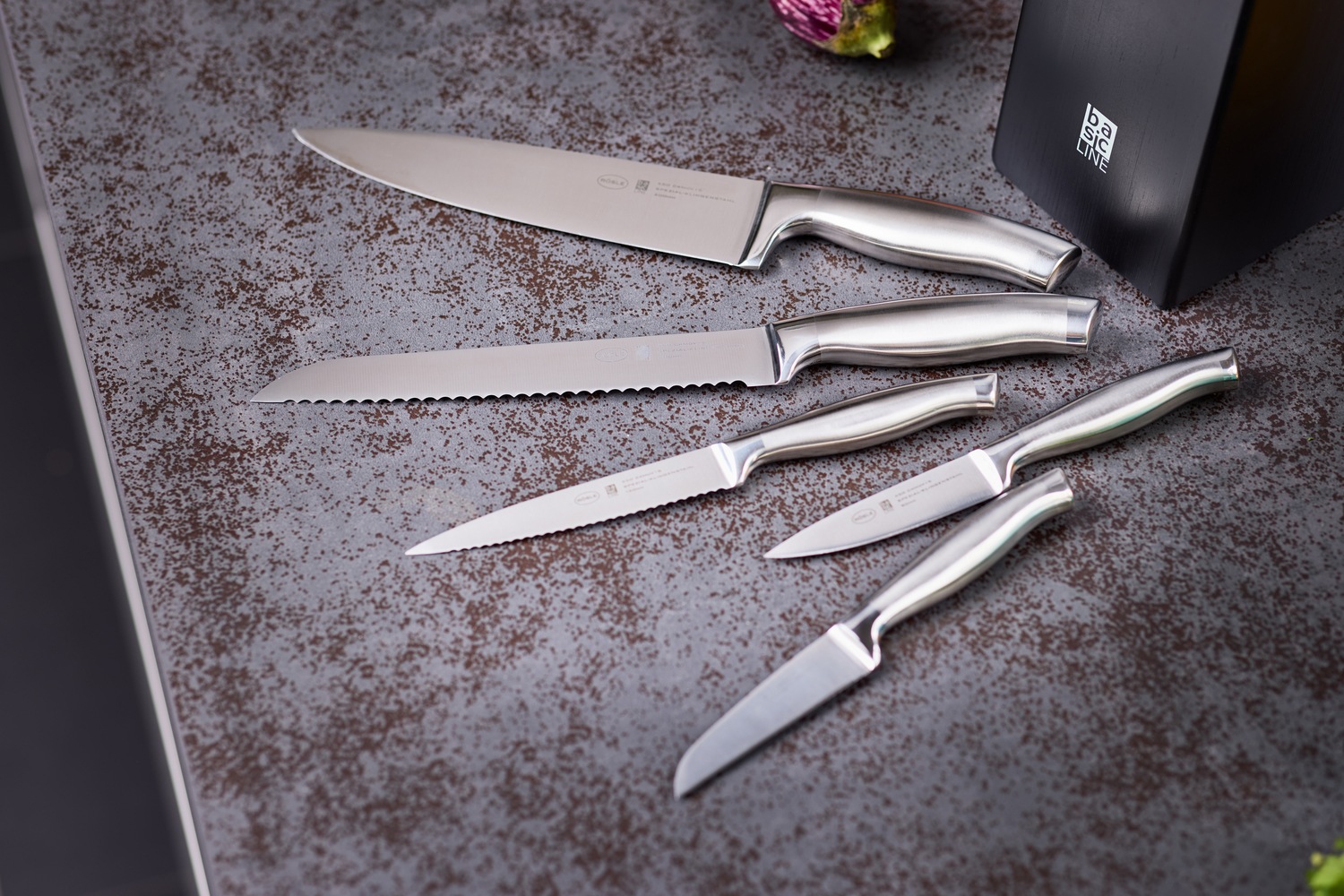 RÖSLE Brotmesser »Basic Line« mit Wellenschliff, Klingenspezialstahl, ergon günstig online kaufen