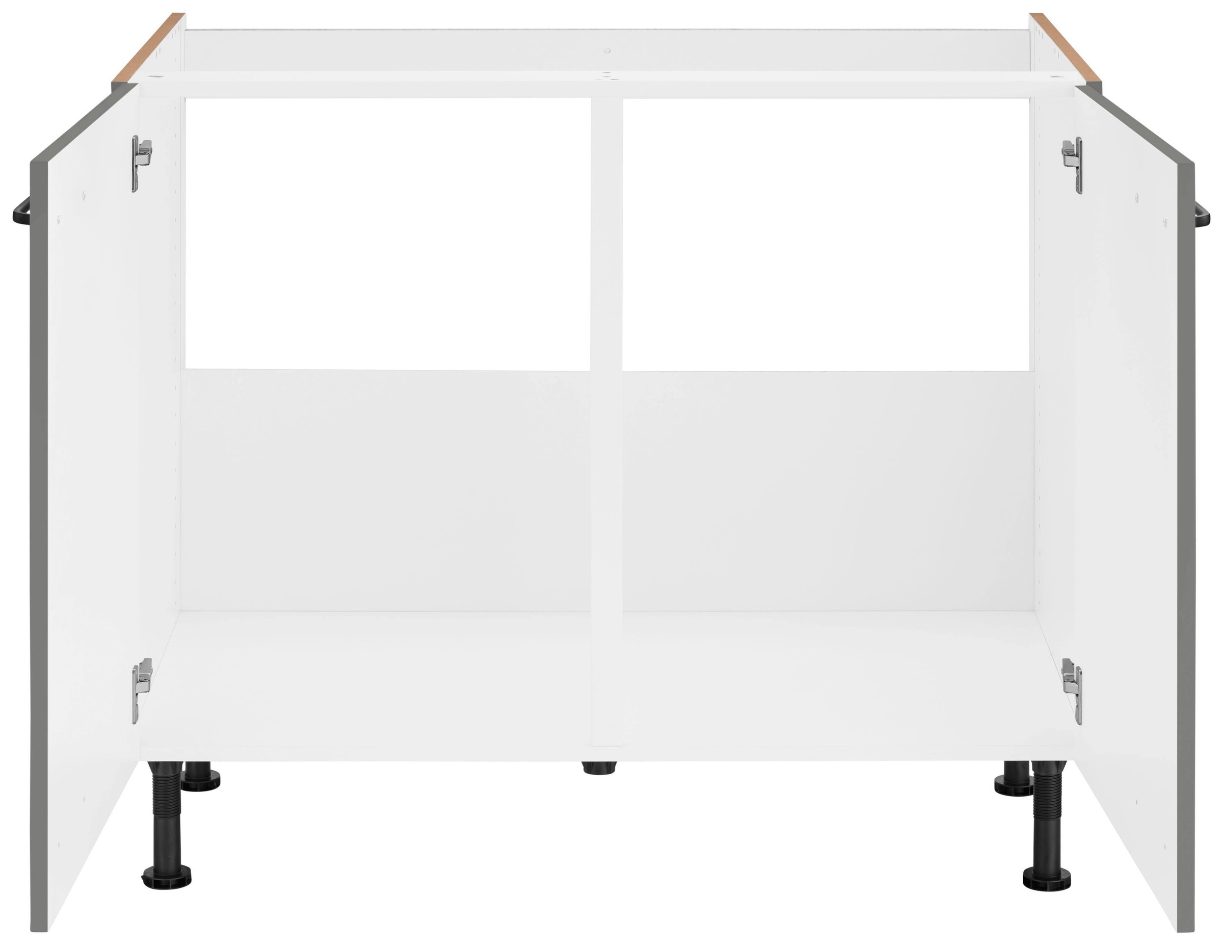 OPTIFIT Spülenschrank »Elga«, mit Soft-Close-Funktion, höhenverstellbaren Füßen, Breite 100 cm
