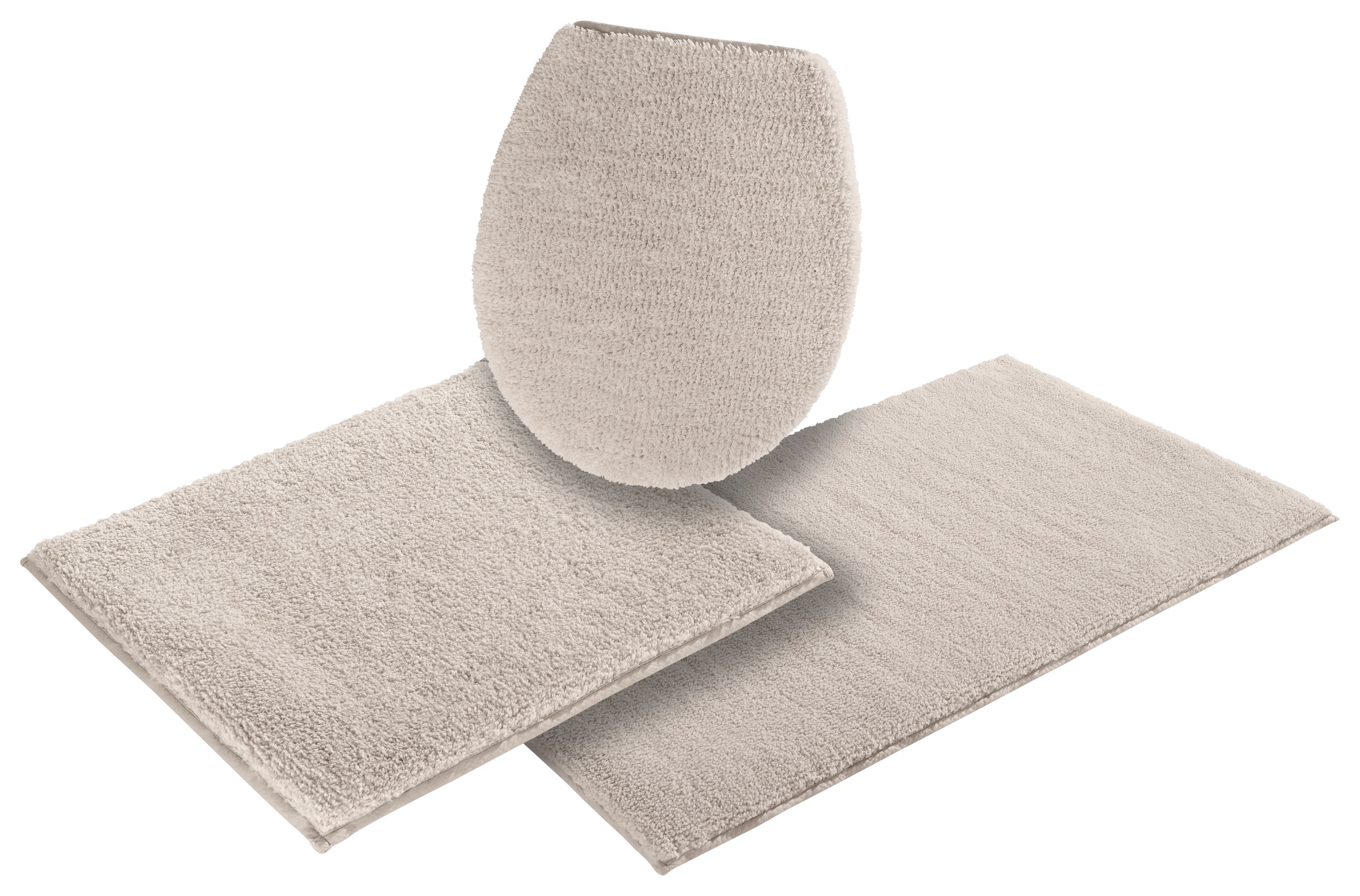my home Badematte »Vanessa, Badvorleger, Badezimmer Teppich«, rutschhemmend günstig online kaufen