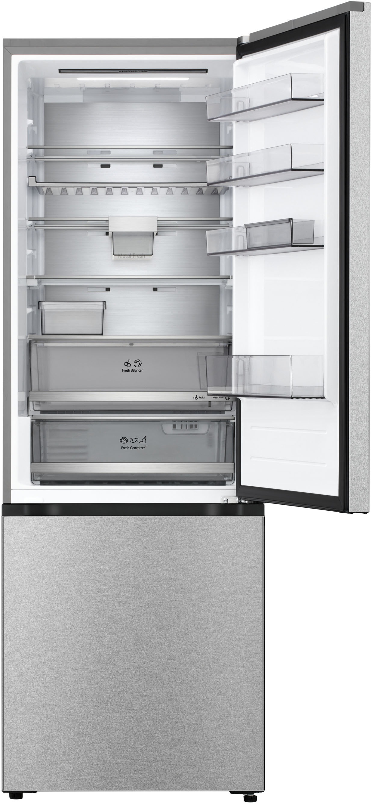 LG Kühl-/Gefrierkombination Serie 7 »GBBW726AMB« 203 cm hoch 69,7 cm breit Vollintegrierbarer Kühlschrank dank frontaler Luftzufuhr und Abluft