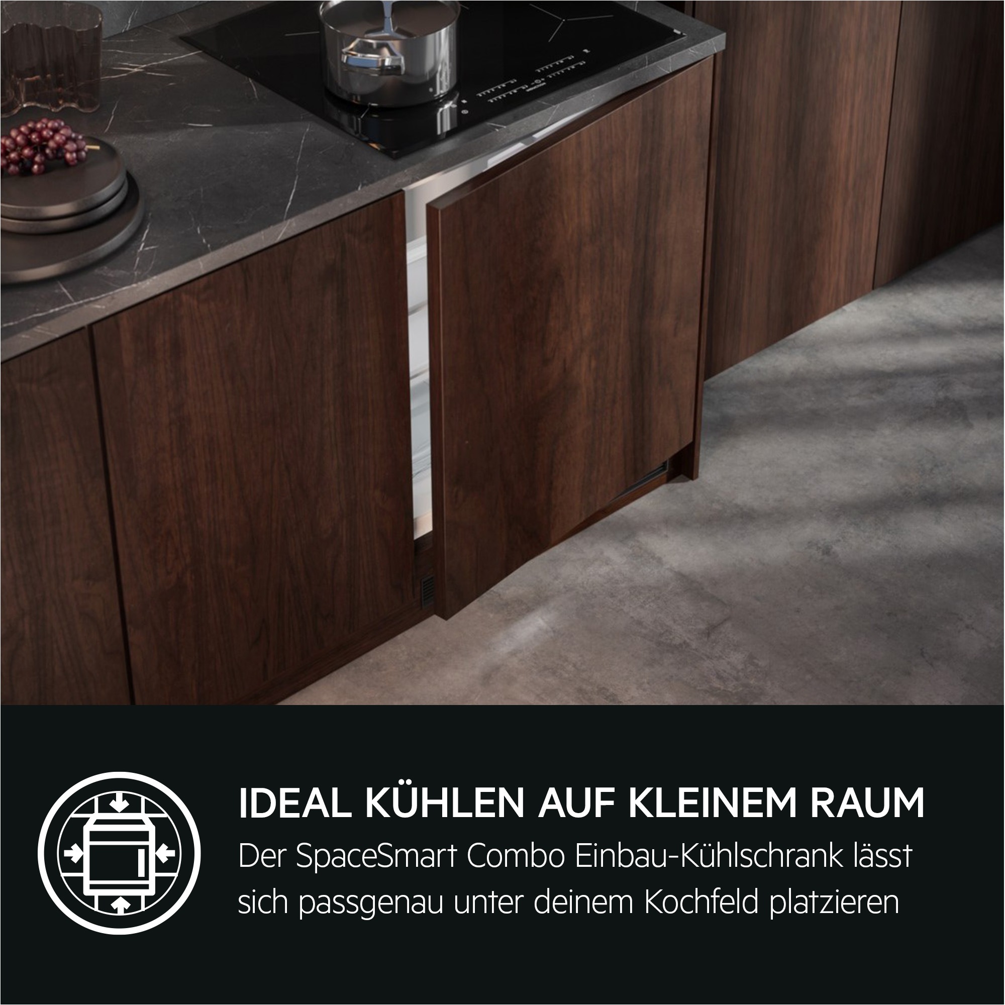 AEG Kühlschrank 6000 »OSK6I82EF«, SpaceSmart Combo: Optimale Lebensmittelkühlung